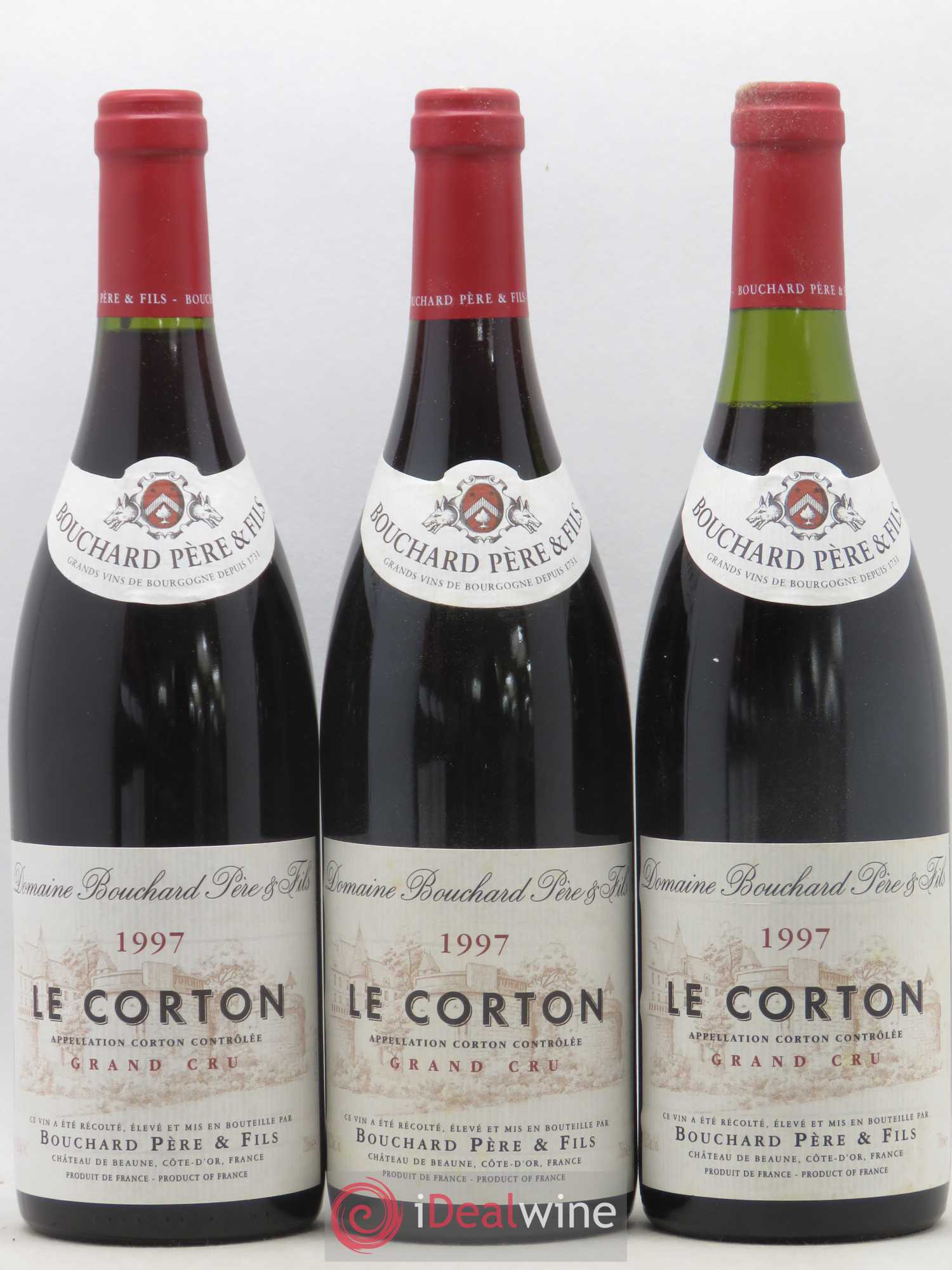 Corton Grand Cru Le Corton Bouchard Père & Fils 1997 - Lot de 6 bouteilles - 1