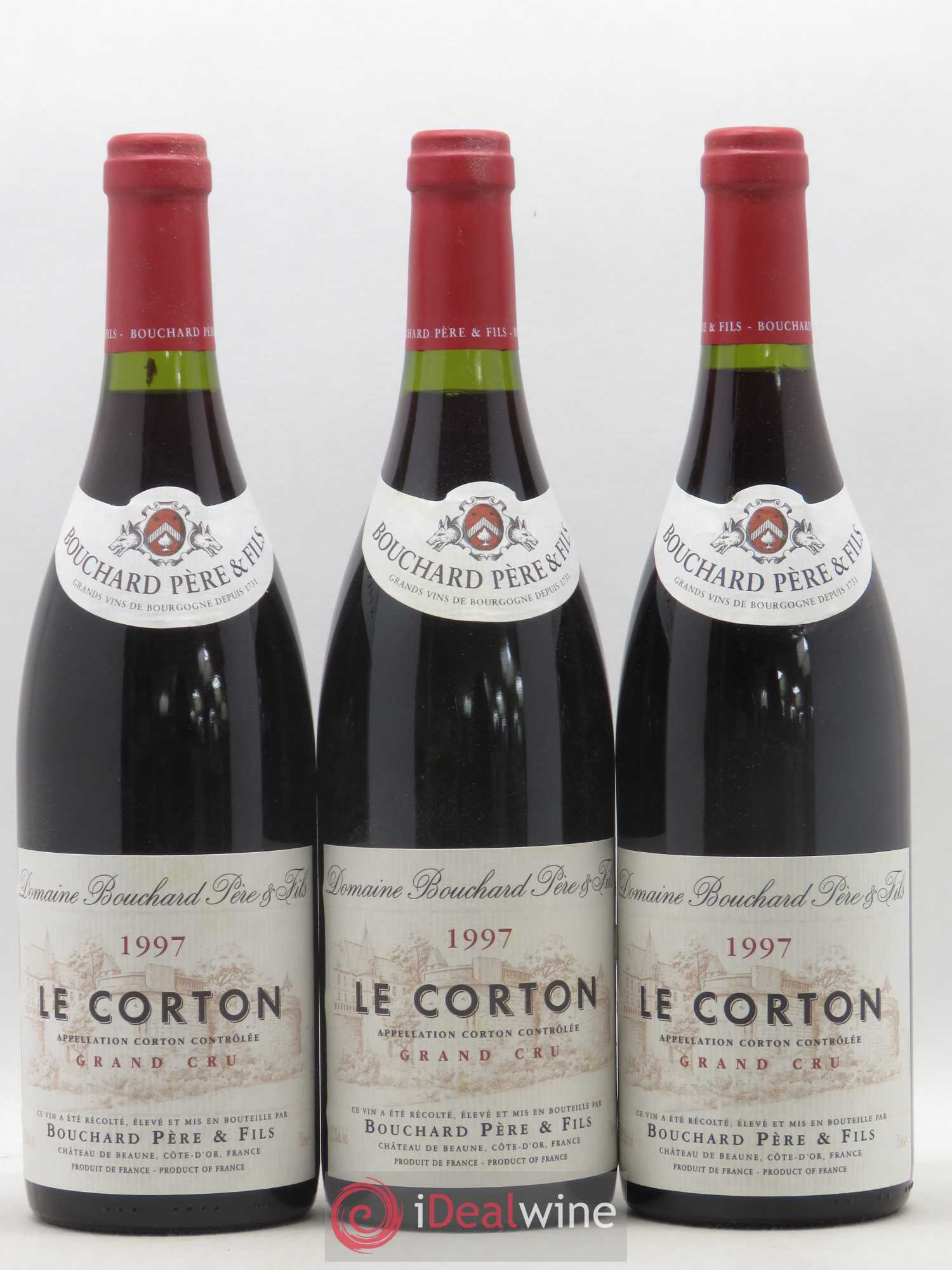 Corton Grand Cru Le Corton Bouchard Père & Fils 1997 - Lot de 6 bouteilles - 2