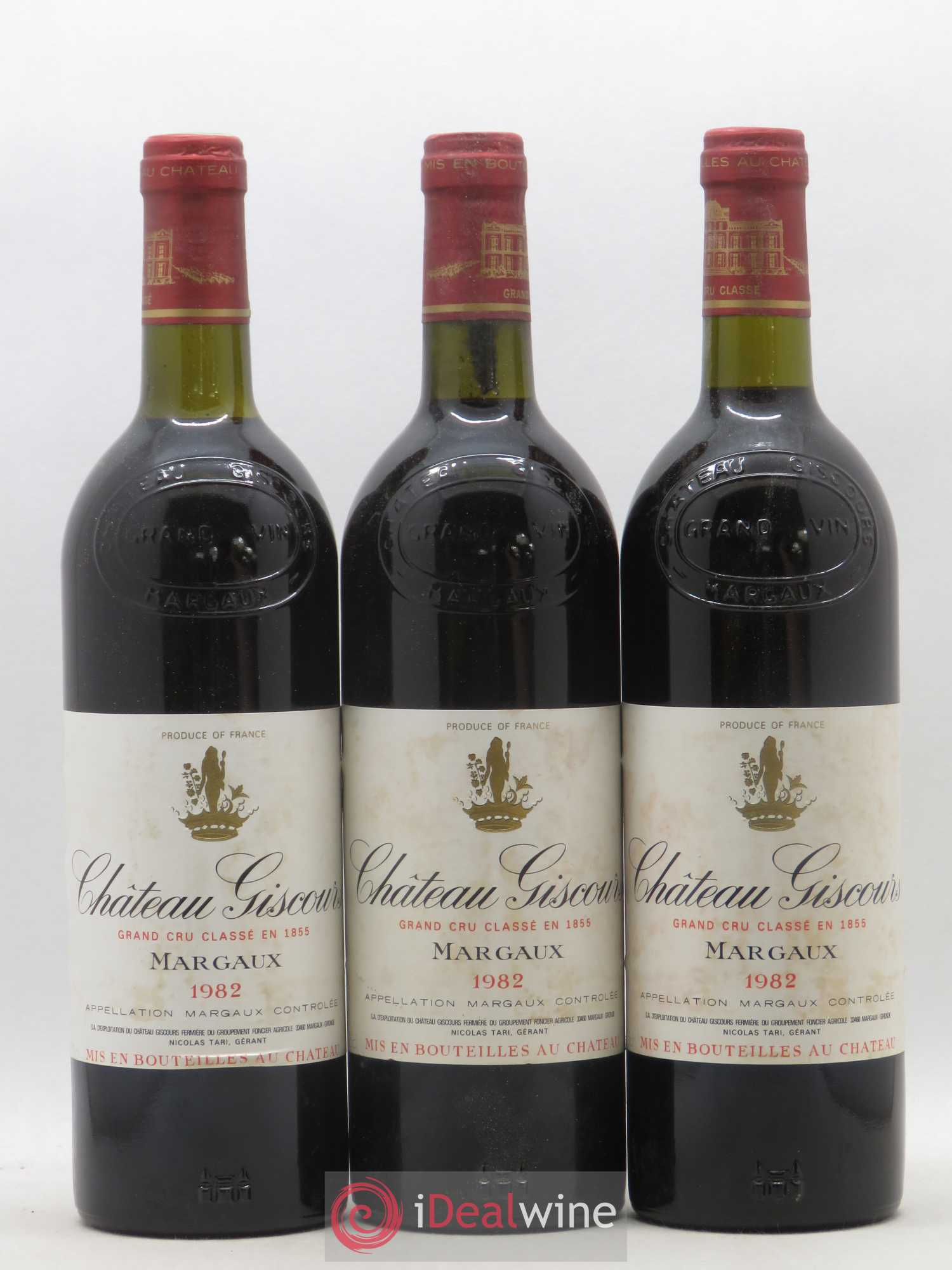 Château Giscours 3ème Grand Cru Classé 1982 - Lot de 6 bouteilles - 2