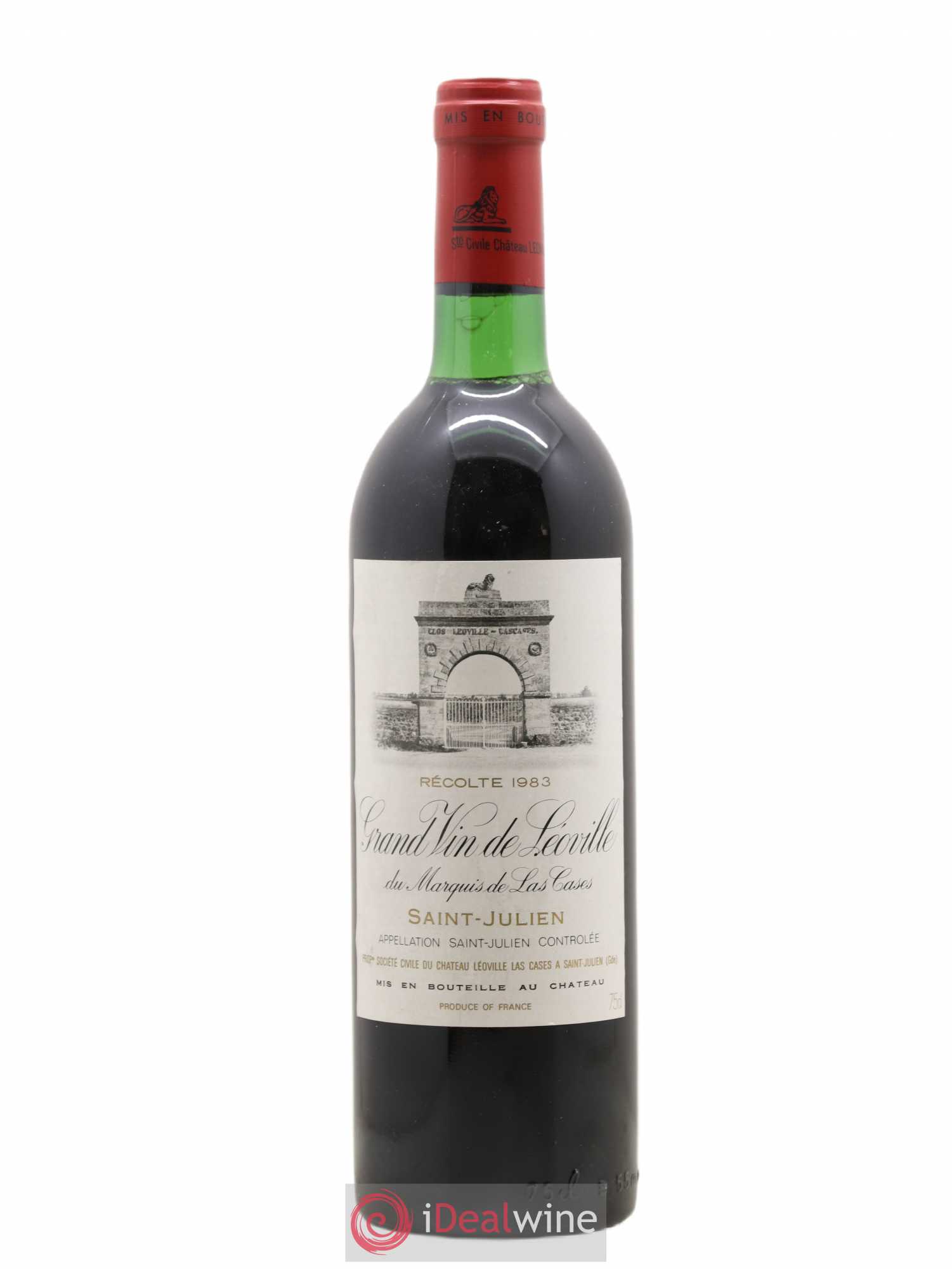 Château Léoville Las Cases 2ème Grand Cru Classé 1983 - Lot de 1 bouteille - 0