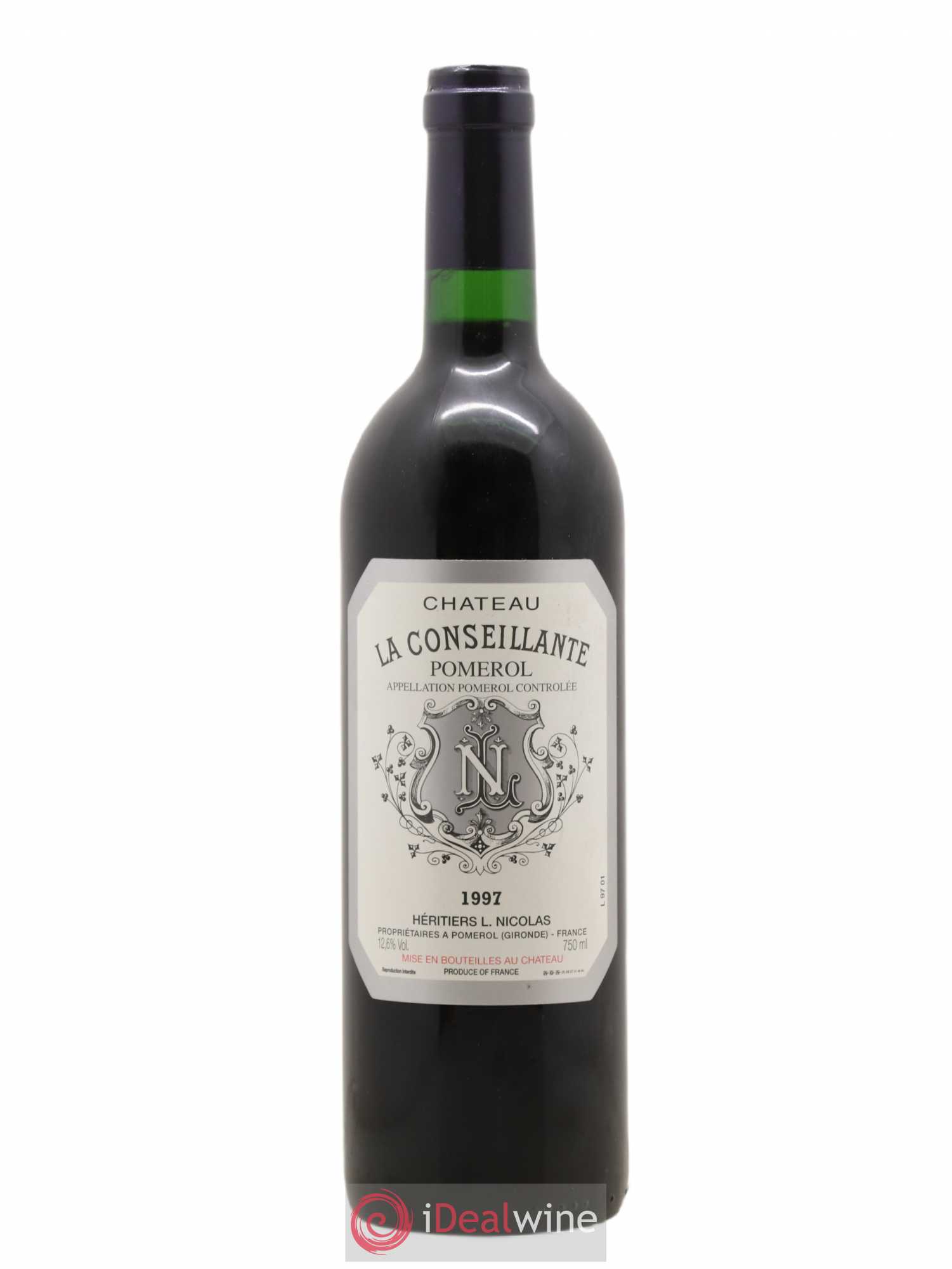 Château la Conseillante 1997 - Lot de 1 bouteille - 0