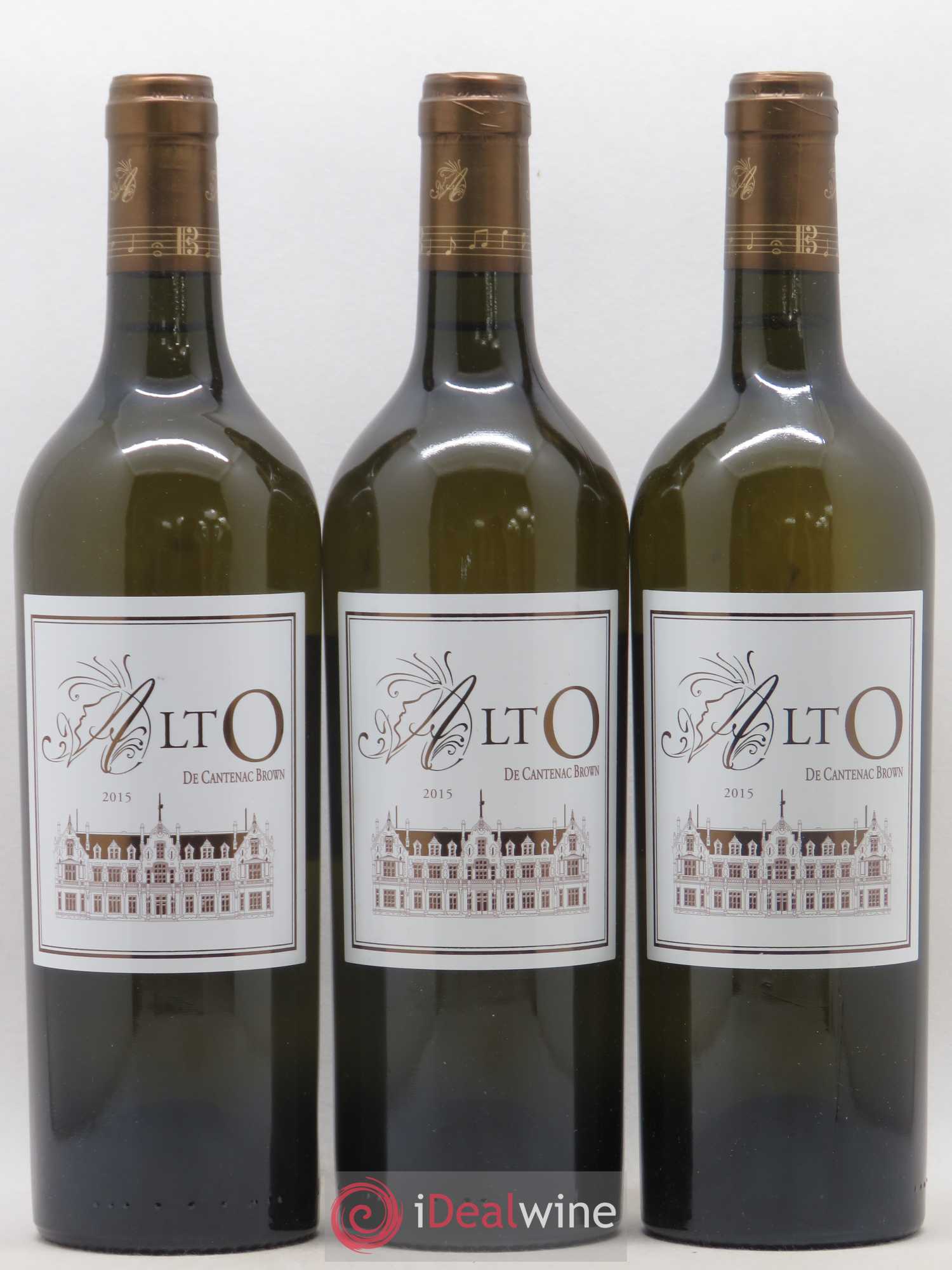 Bordeaux Alto de Cantenac Brown 2015 - Posten von 3 Flaschen - 0