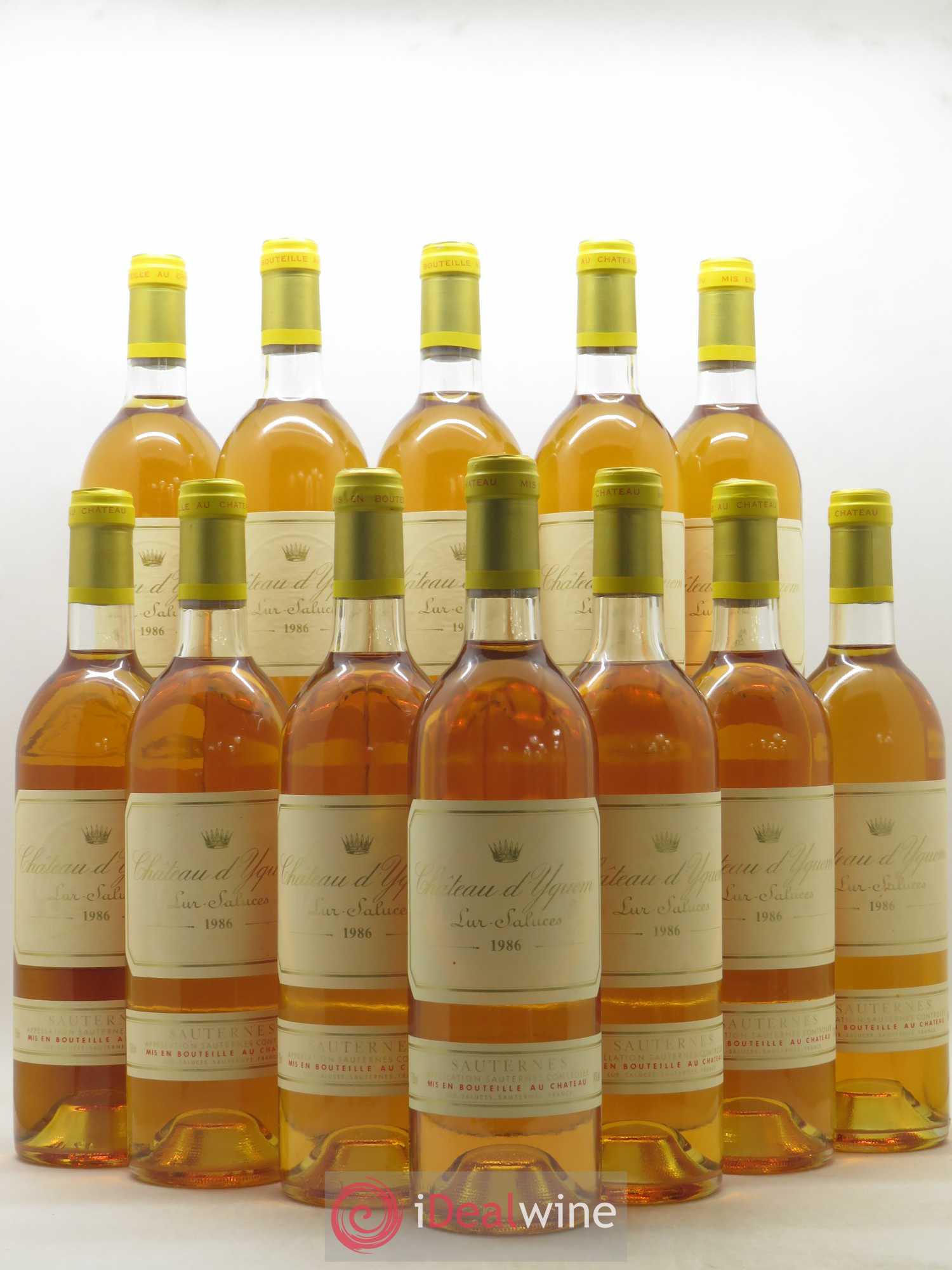 Château d' Yquem 1er Cru Classé Supérieur 1986 - Lotto di 12 bottiglie - 0