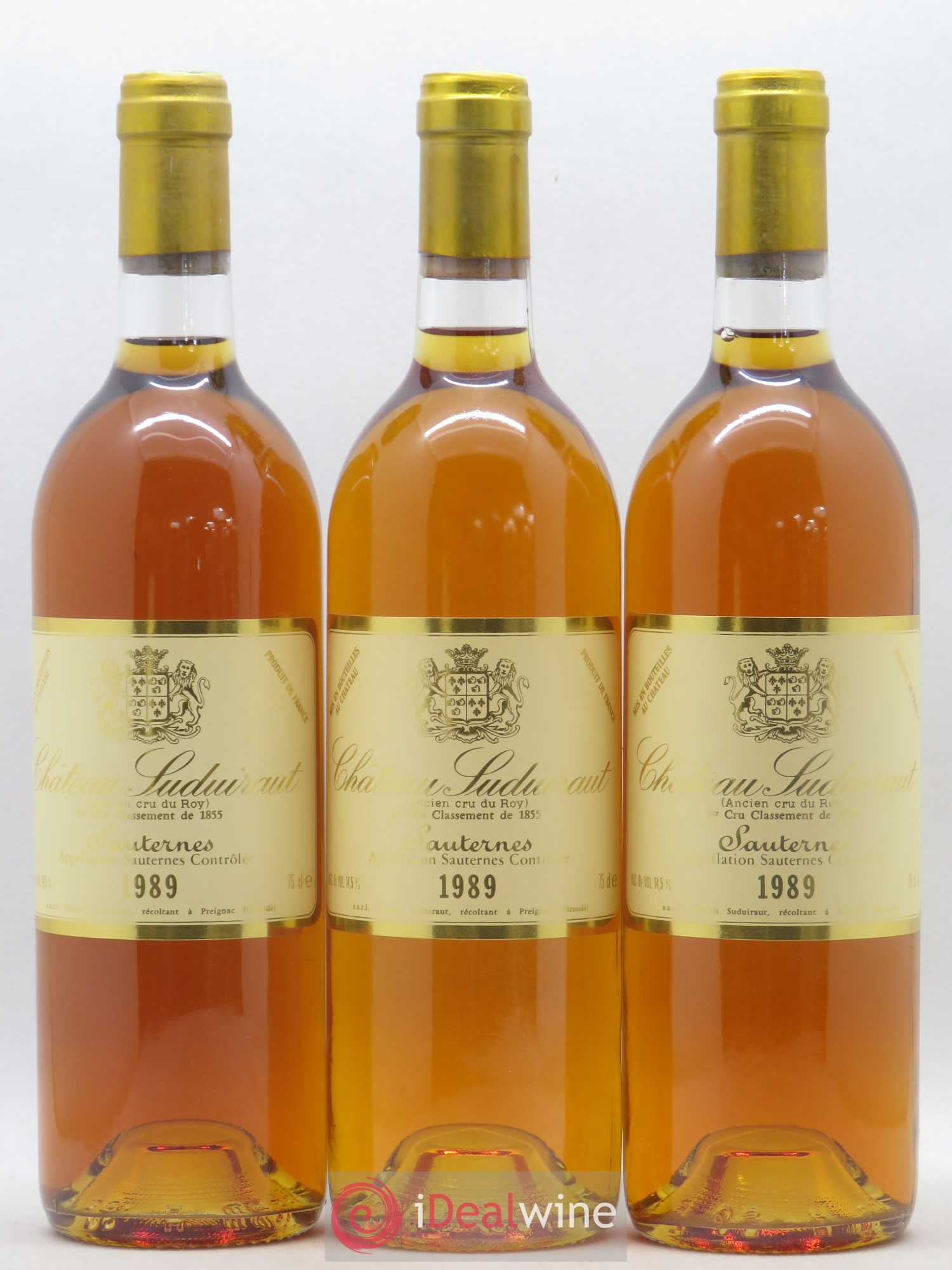 Château Suduiraut 1er Grand Cru Classé 1989 - Lotto di 12 bottiglie - 1