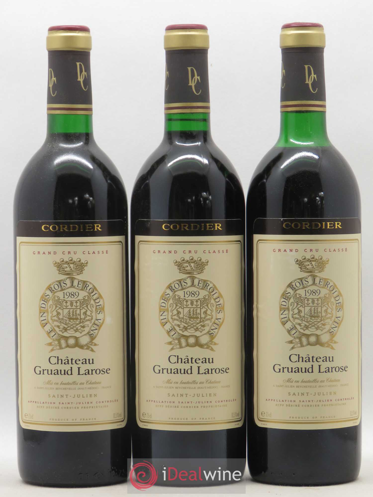 Château Gruaud Larose 2ème Grand Cru Classé 1989 - Lot de 12 bouteilles - 2