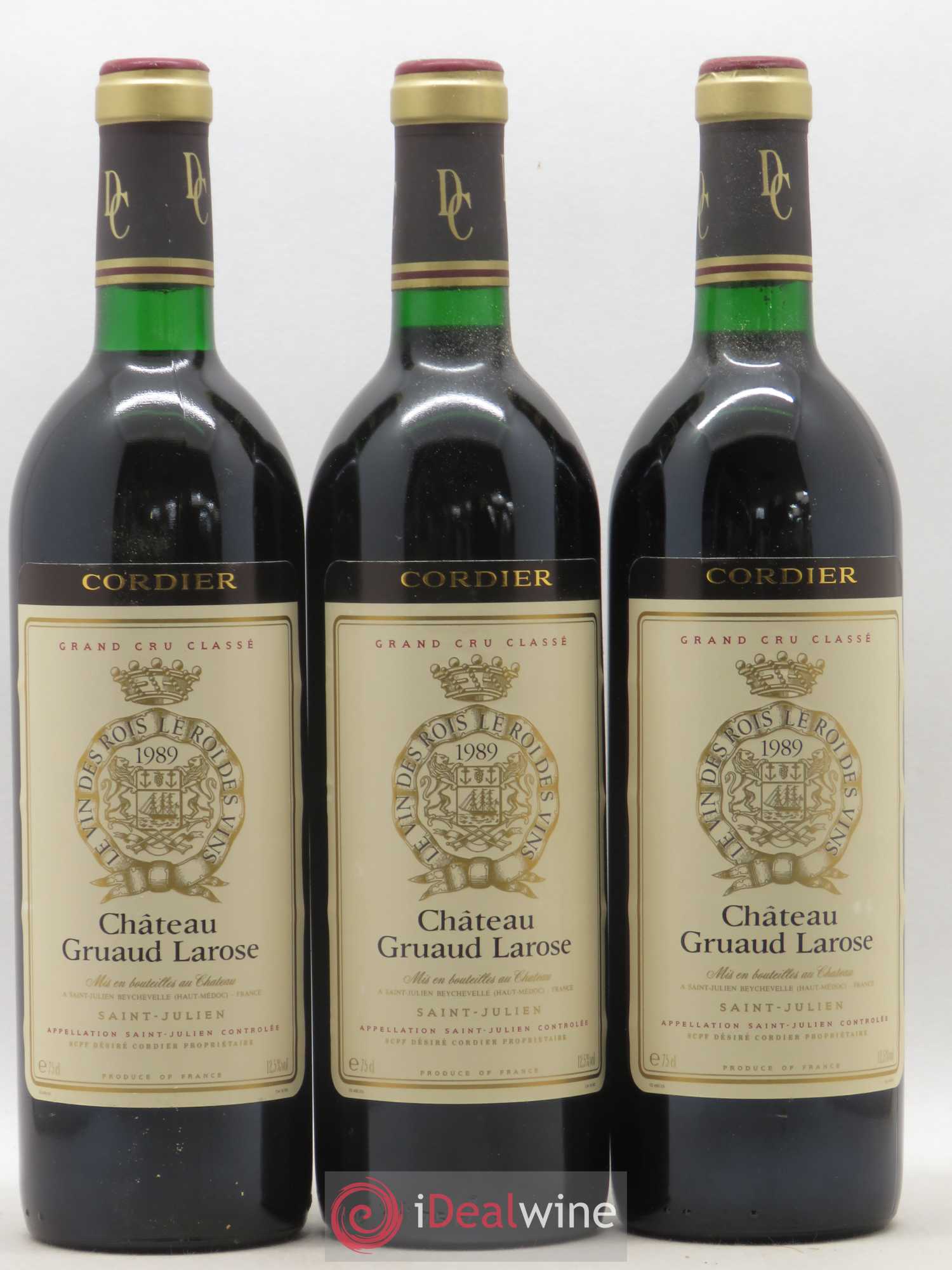 Château Gruaud Larose 2ème Grand Cru Classé 1989 - Lot de 12 bouteilles - 4
