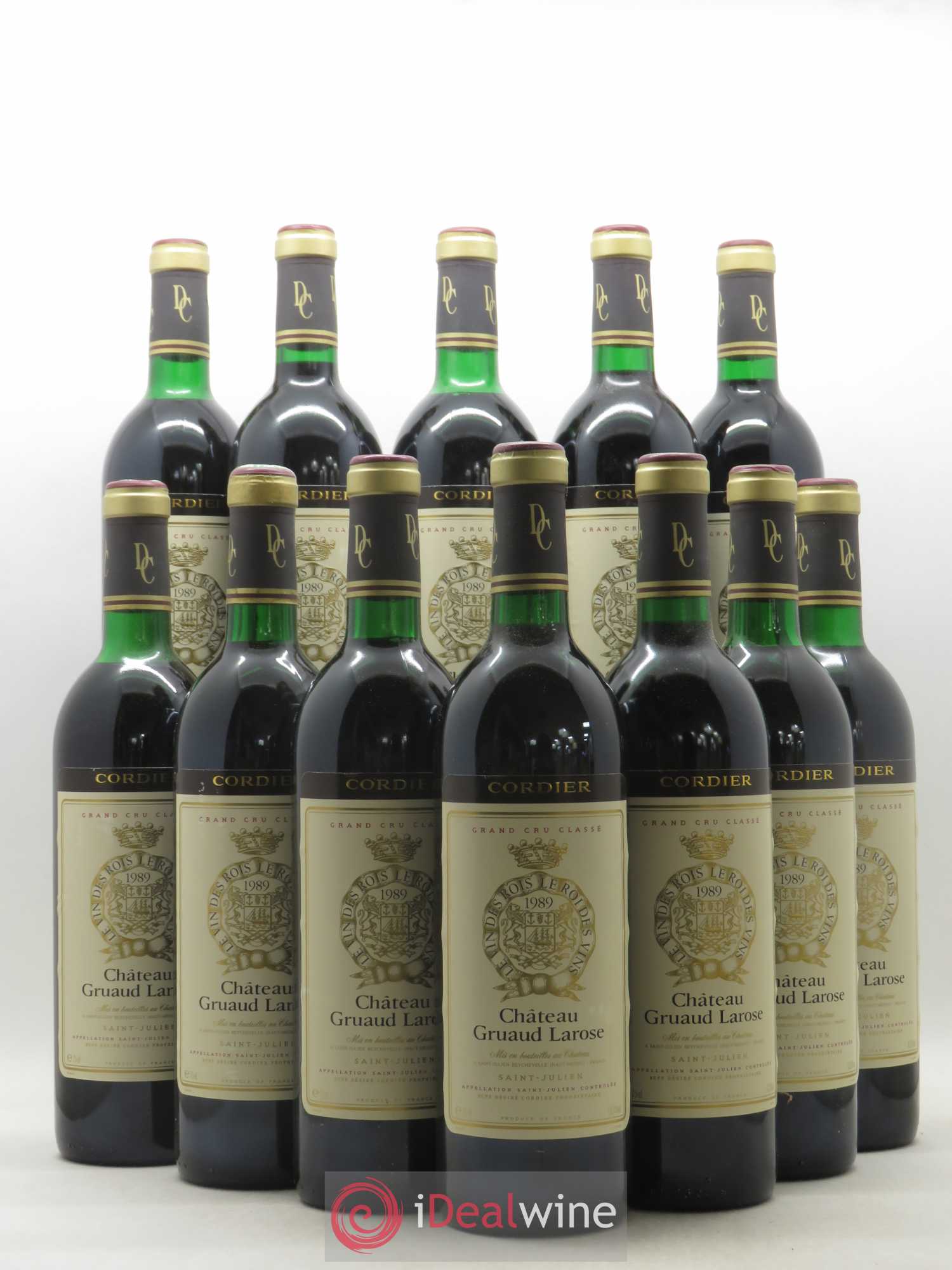 Château Gruaud Larose 2ème Grand Cru Classé 1989 - Lot de 12 bouteilles - 0