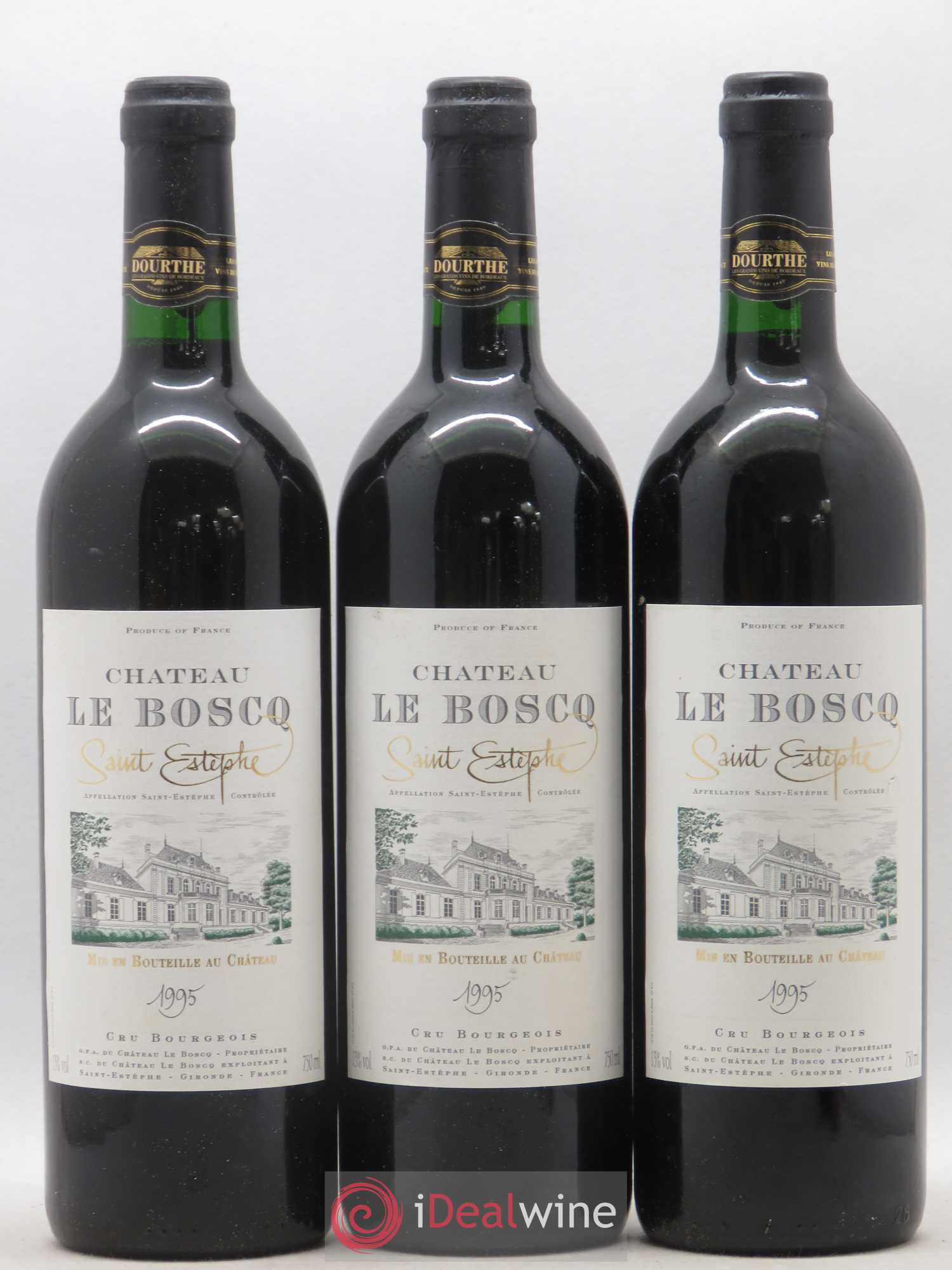 Château le Boscq Cru Bourgeois 1995 - Lot de 12 bouteilles - 3
