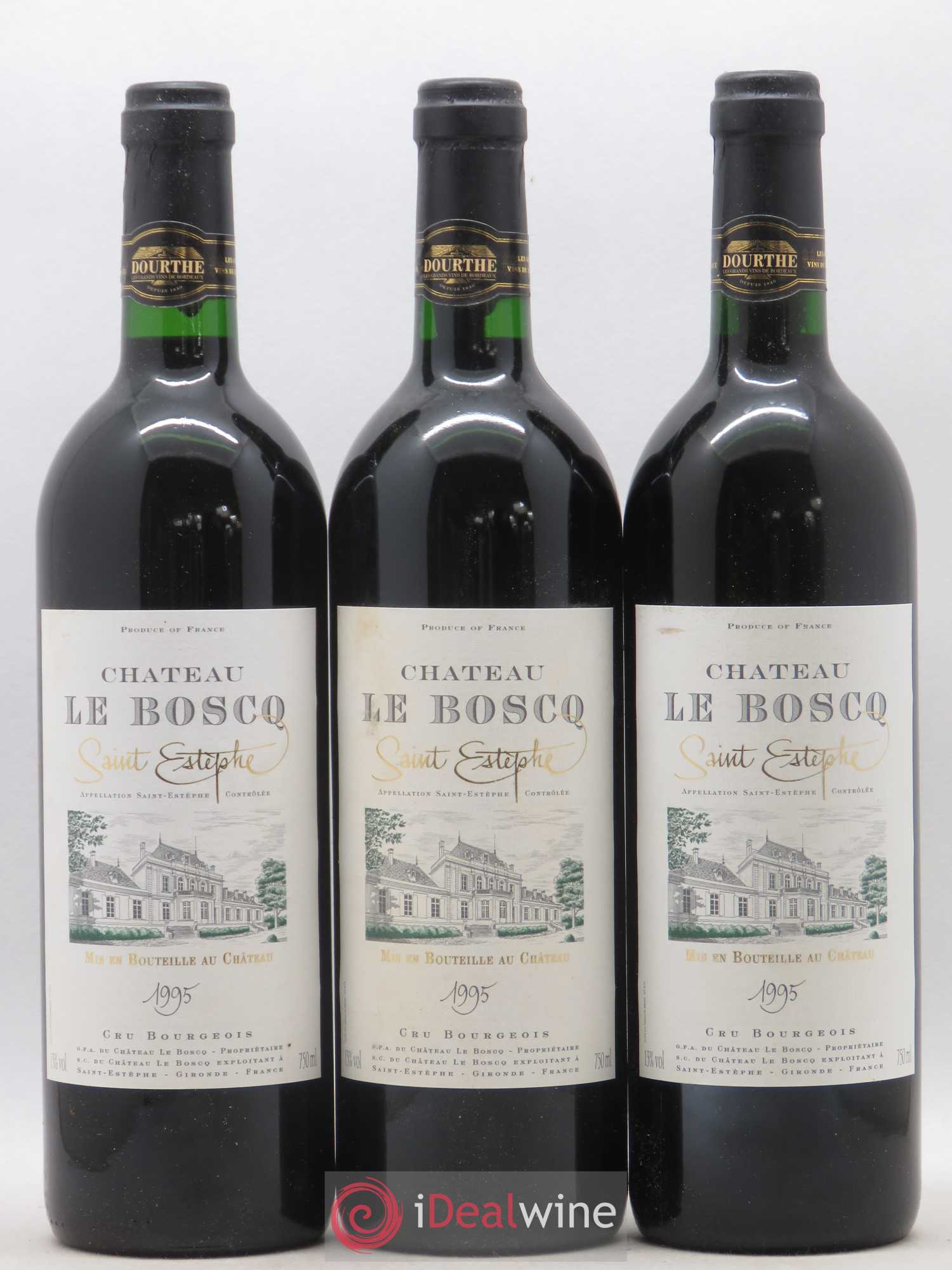 Château le Boscq Cru Bourgeois 1995 - Lot de 12 bouteilles - 4