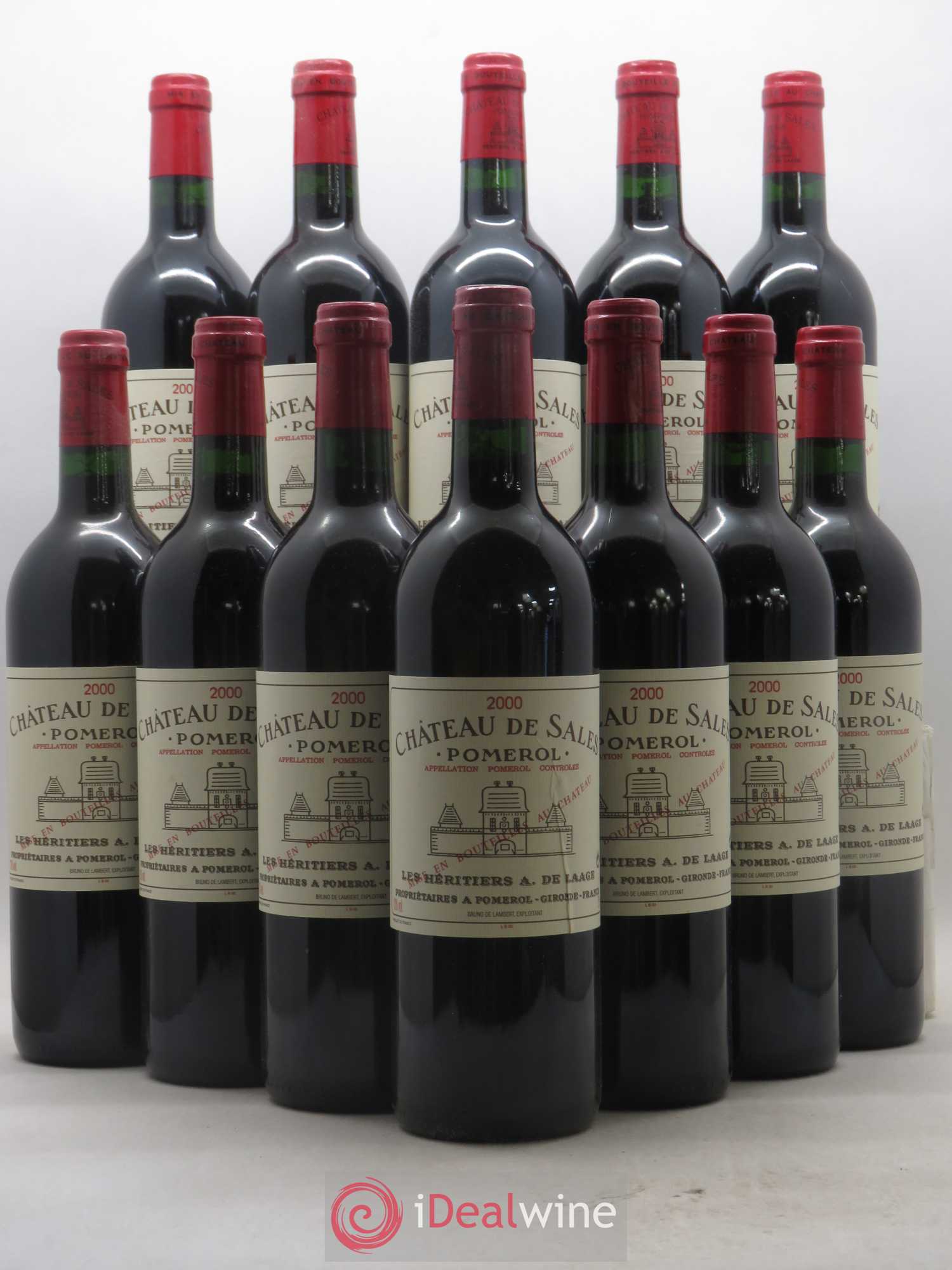 Château de Sales 2000 - Lot de 12 bouteilles - 0