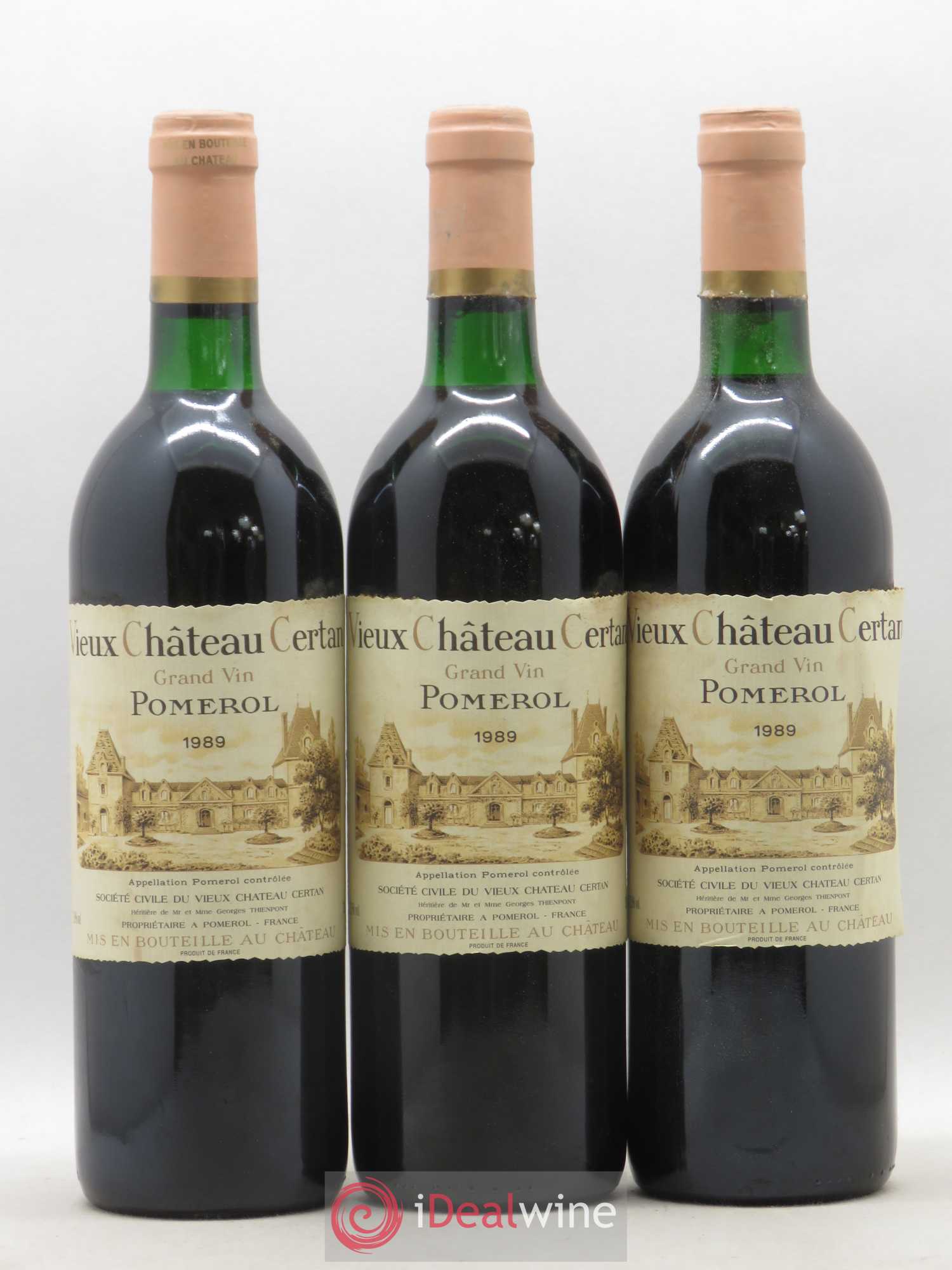 Vieux Château Certan 1989 - Lot de 12 bouteilles - 1