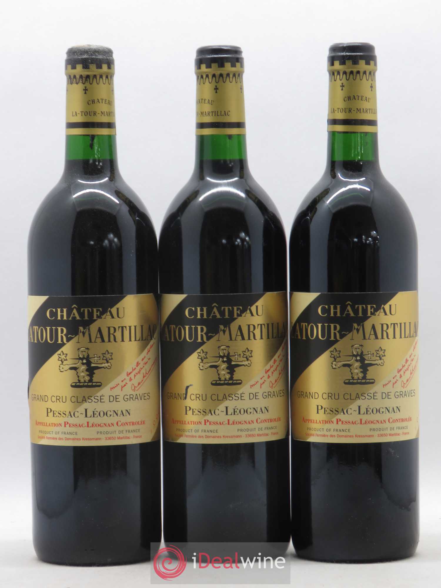 Château Latour-Martillac Cru Classé de Graves 1994 - Lot de 12 bouteilles - 7