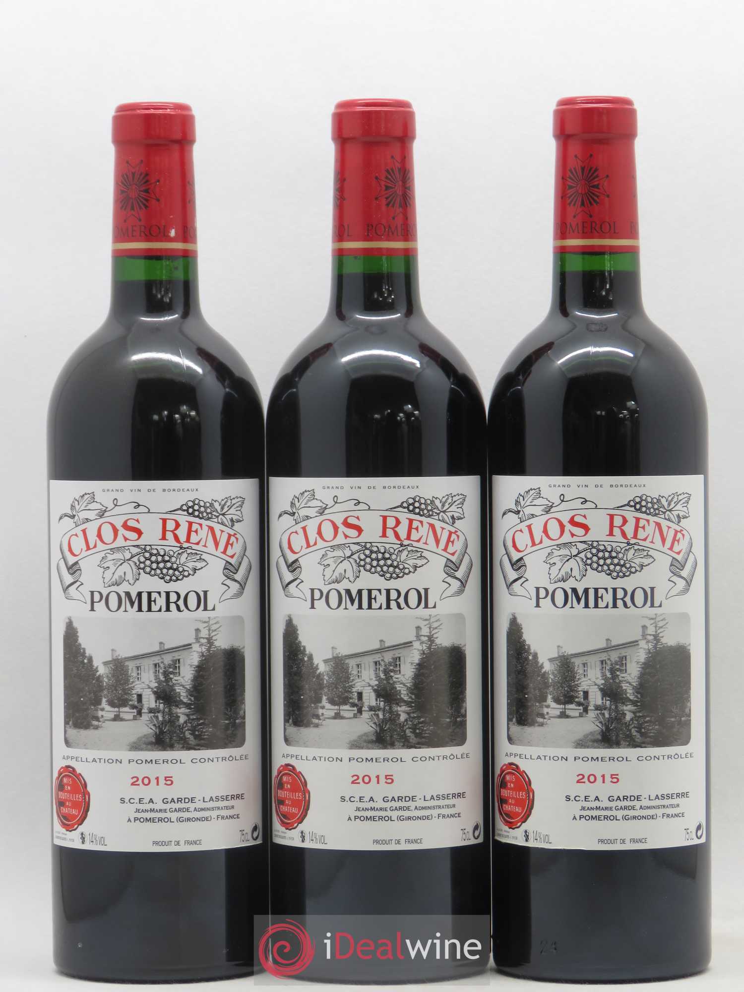 Clos René 2015 - Lot de 6 bouteilles - 1