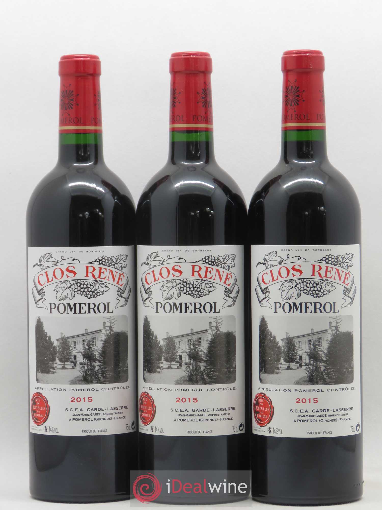 Clos René 2015 - Lot de 6 bouteilles - 2