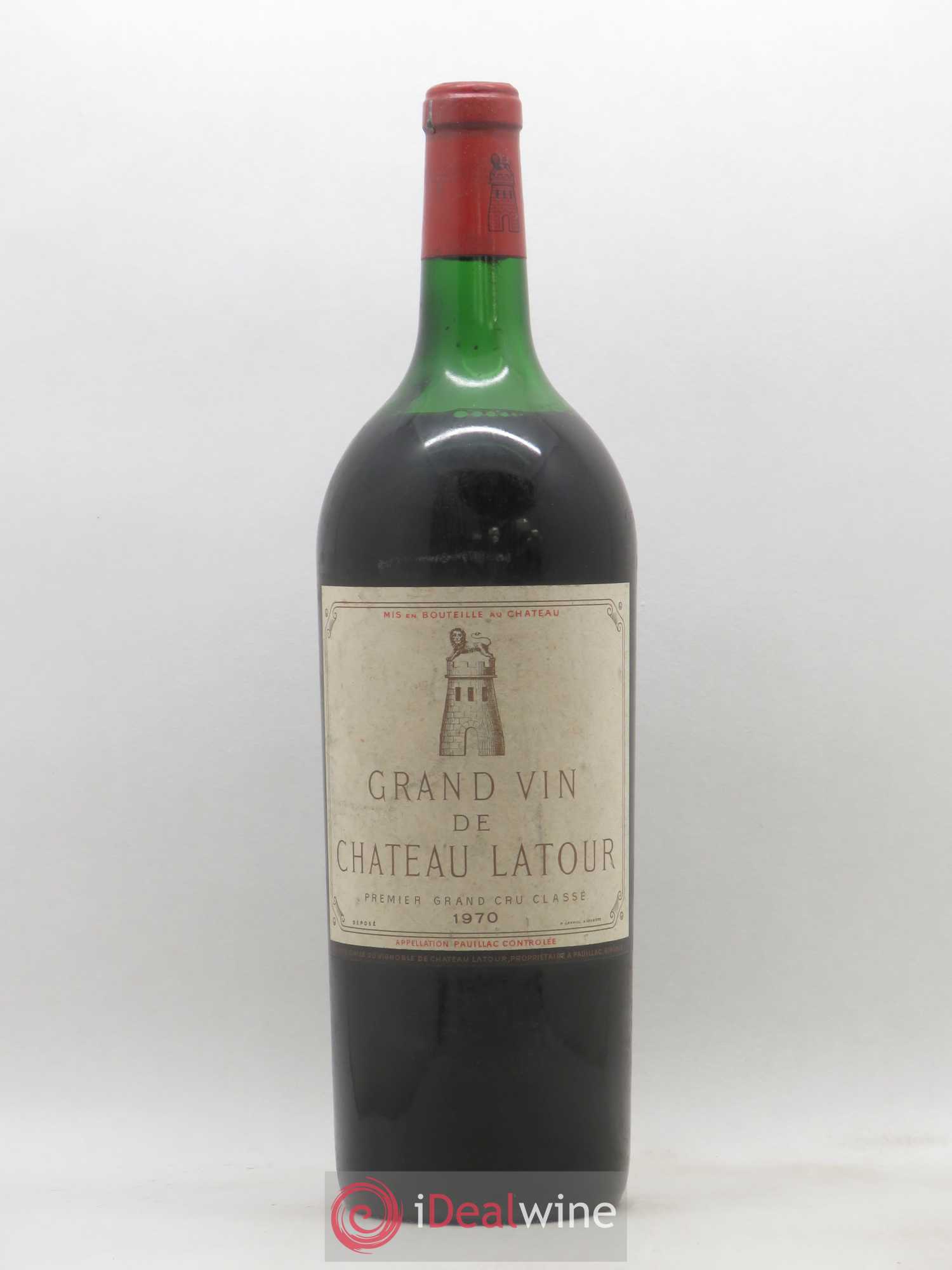 Château Latour 1er Grand Cru Classé 1970 - Lot de 1 magnum - 0
