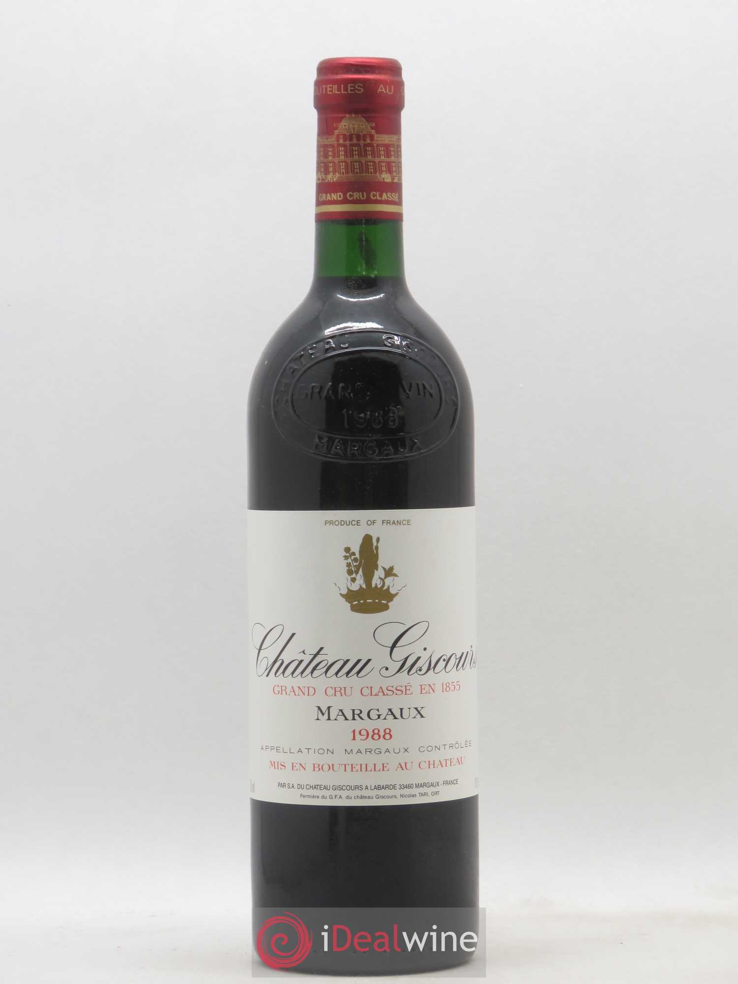 Château Giscours 3ème Grand Cru Classé 1988 - Lot de 1 bouteille - 0