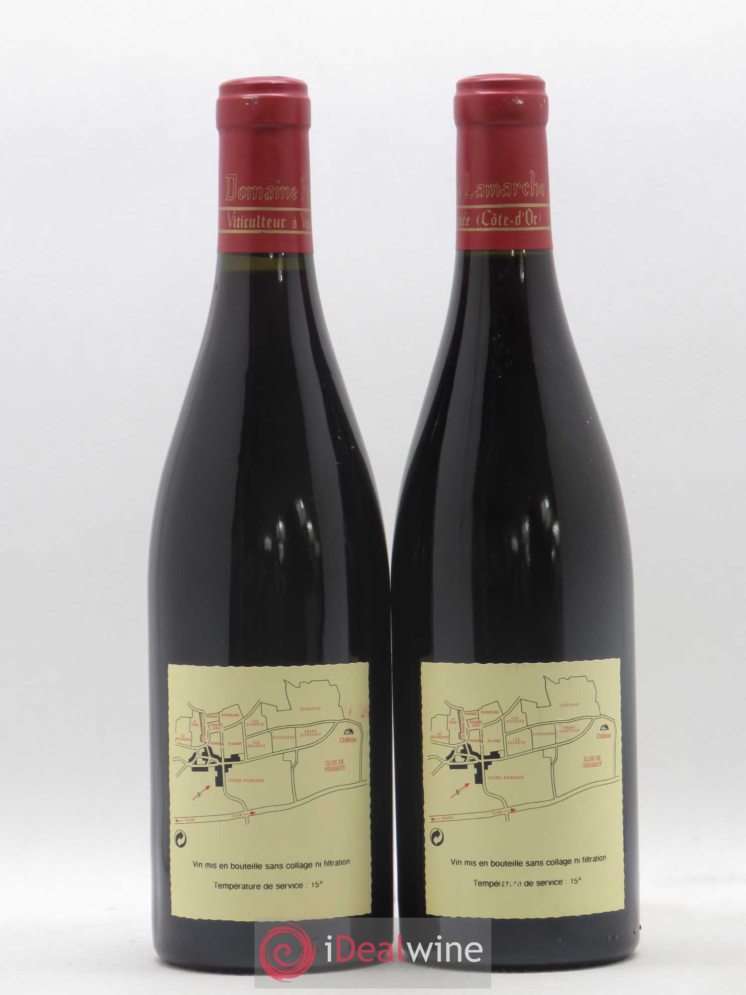 Echezeaux Grand Cru Lamarche (Domaine) 2004 - Lot de 2 bouteilles - 1