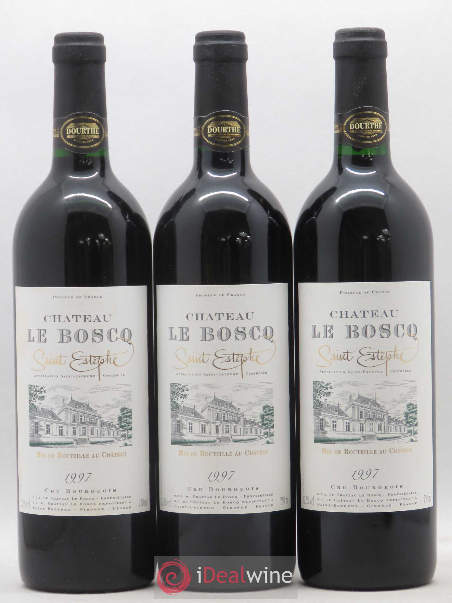 Château le Boscq Cru Bourgeois 1997 - Lot de 12 bouteilles - 3