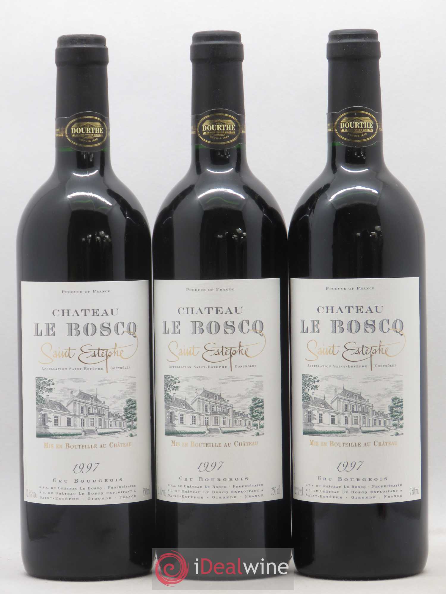Château le Boscq Cru Bourgeois 1997 - Lot de 12 bouteilles - 4