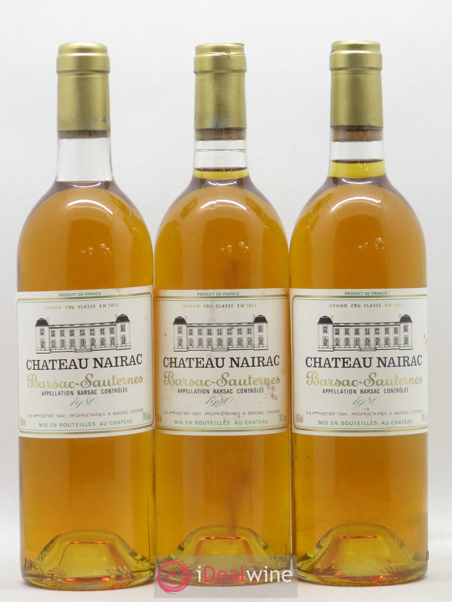 Château Nairac 2ème Grand Cru Classé 1980 - Lotto di 12 bottiglie - 3