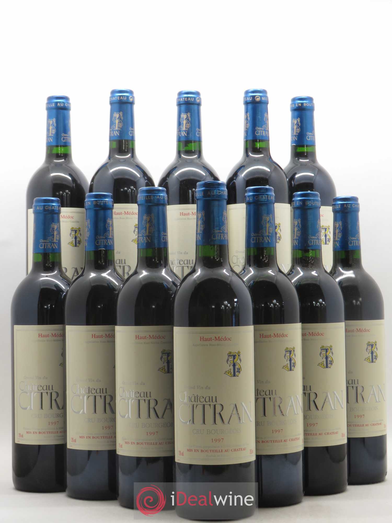 Château Citran Cru Bourgeois 1997 - Lot de 12 bouteilles - 0