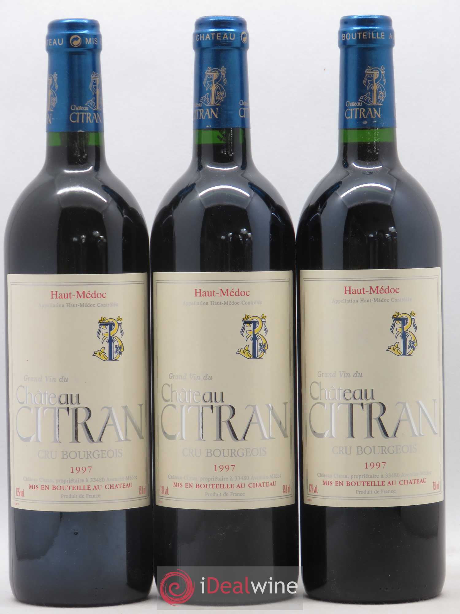 Château Citran Cru Bourgeois 1997 - Lot de 12 bouteilles - 3