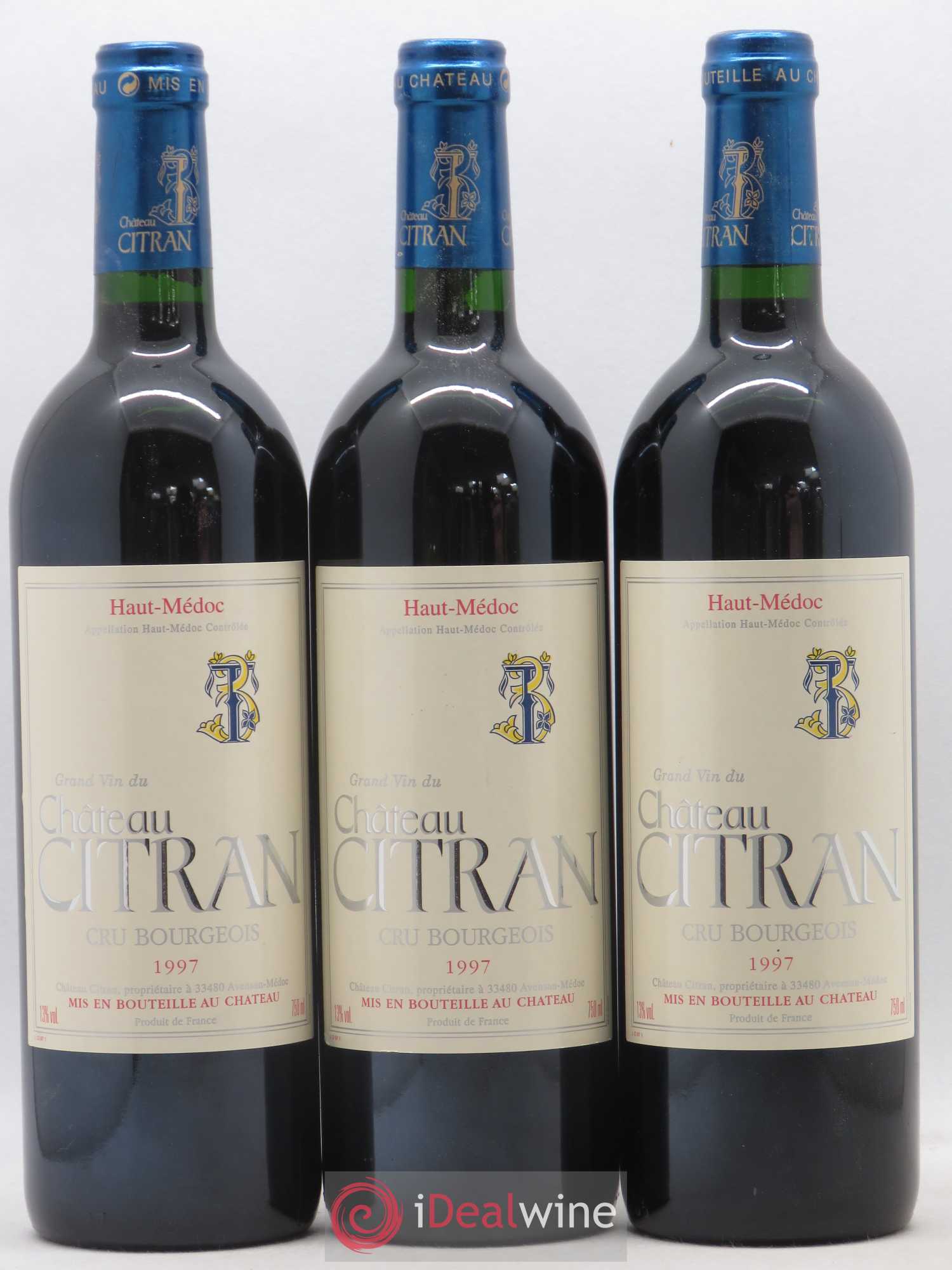 Château Citran Cru Bourgeois 1997 - Lot de 12 bouteilles - 4