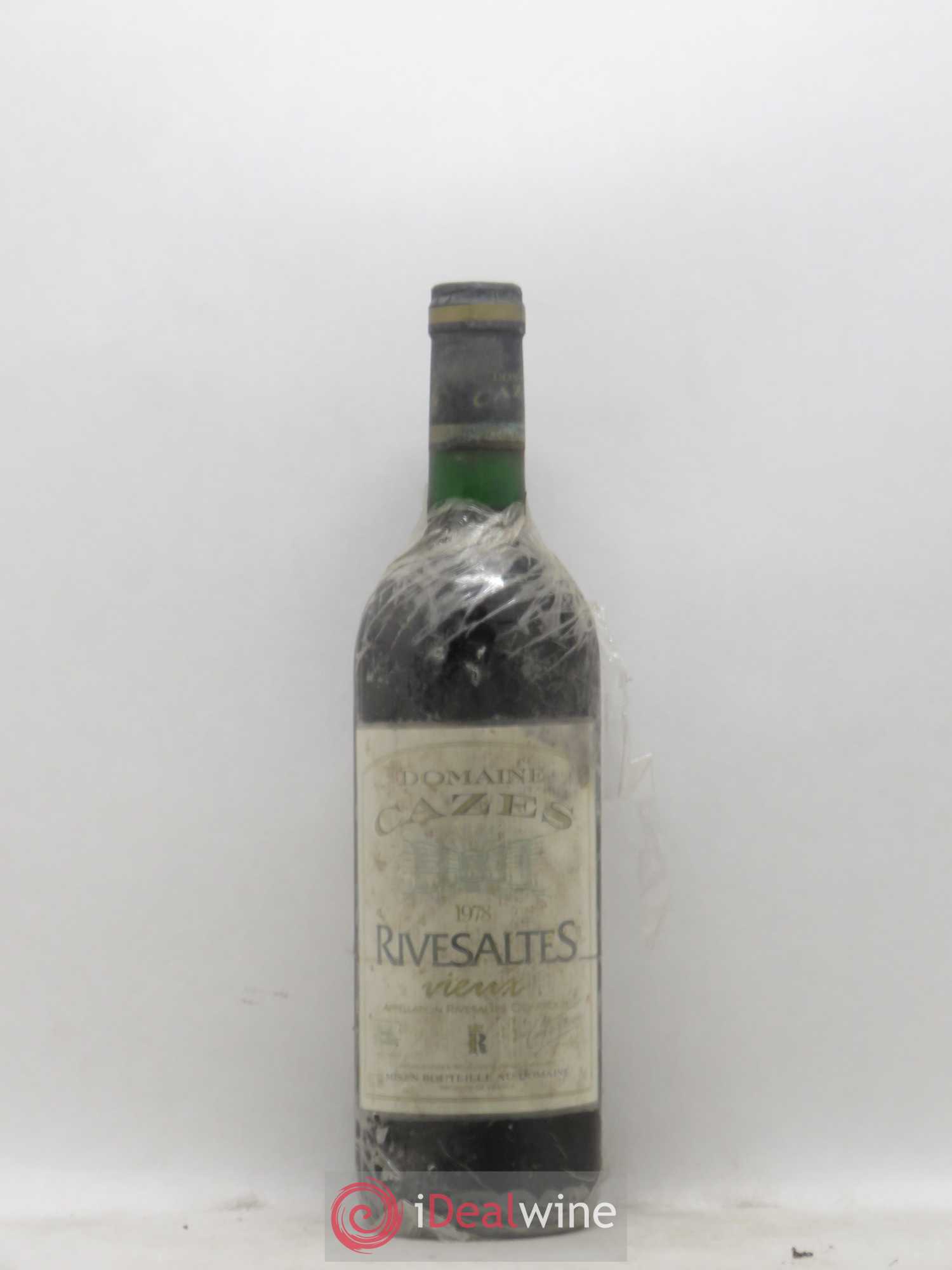 Rivesaltes Vieux Cazes 1978 - Posten von 1 Flasche - 0