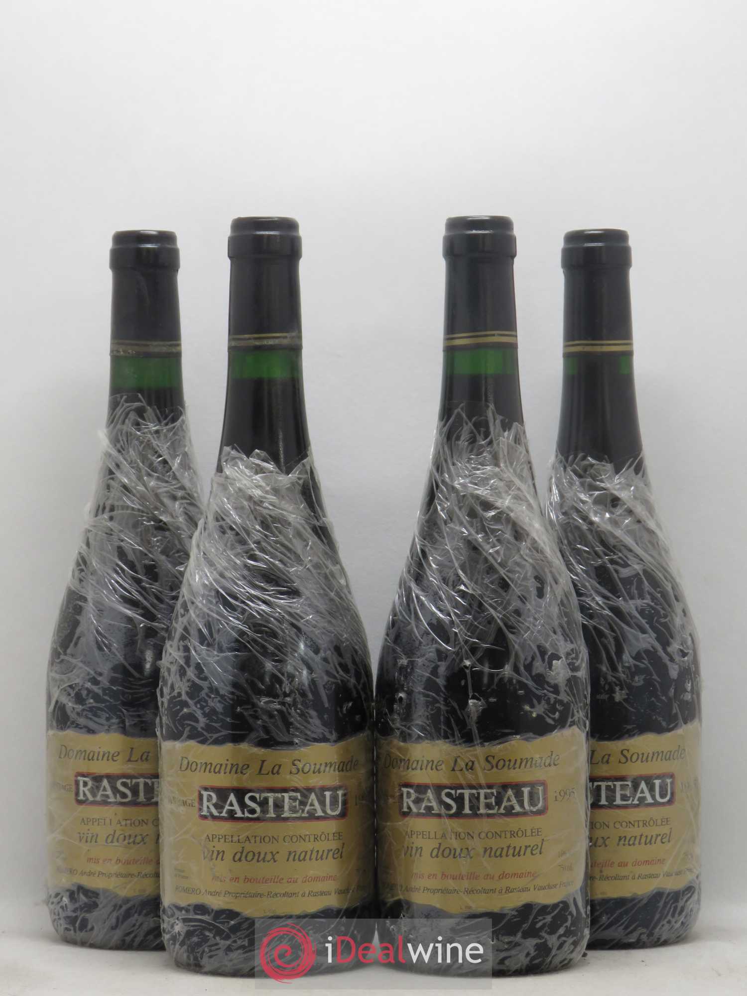 Rasteau Vin Doux Naturel Domaine La Soumade 1995 - Posten von 4 Flaschen - 0