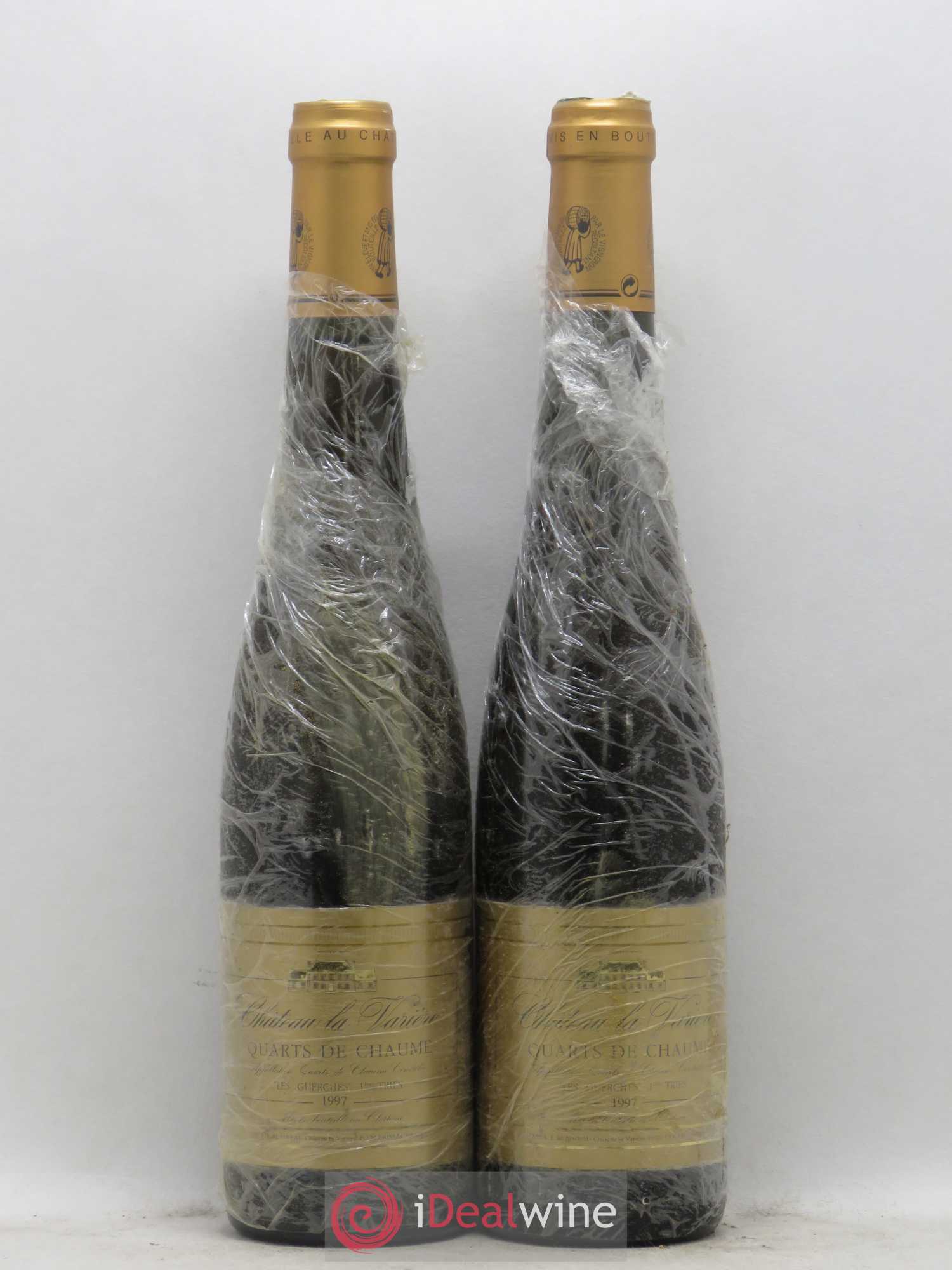 Quarts de Chaume Les Guerches 1eres Tries Château La Variere 50cl 1997 - Lotto di 2 bottiglie - 0