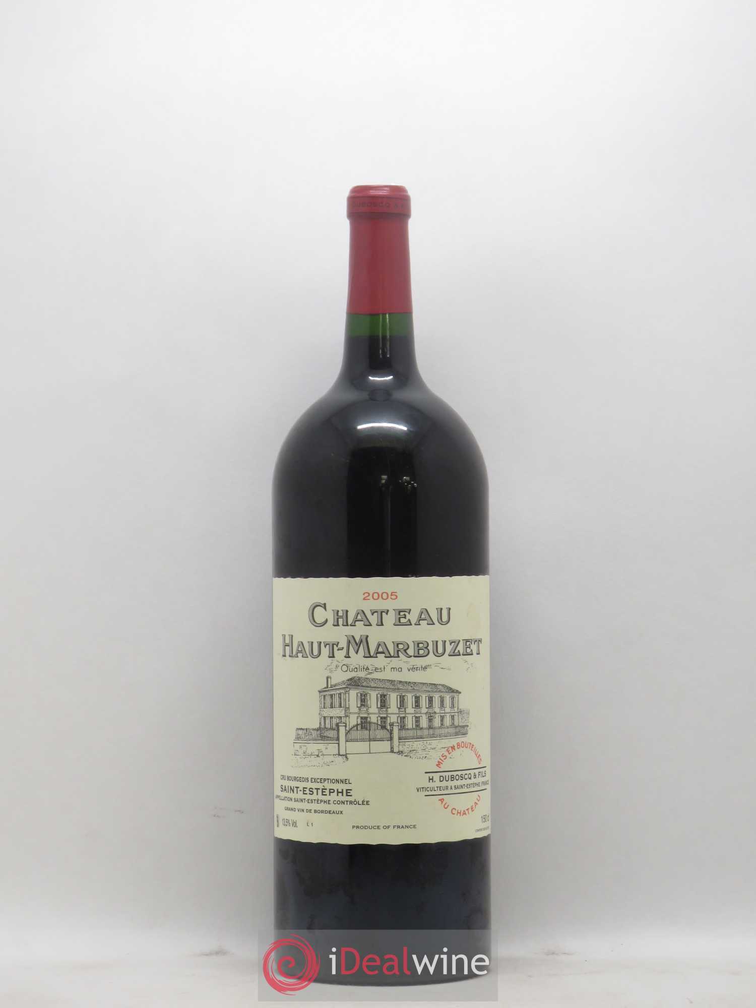 Château Haut Marbuzet 2005 - Lot de 1 magnum - 0
