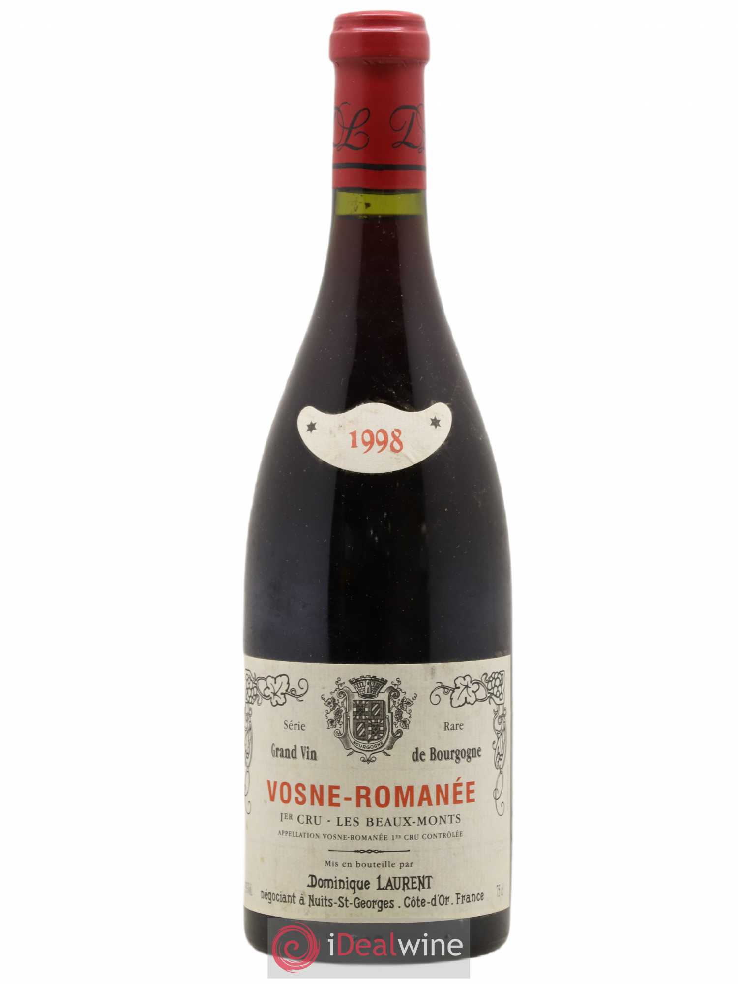 Vosne-Romanée 1er Cru Les Beaux-Monts Dominique Laurent 1998 - Posten von 1 Flasche - 0