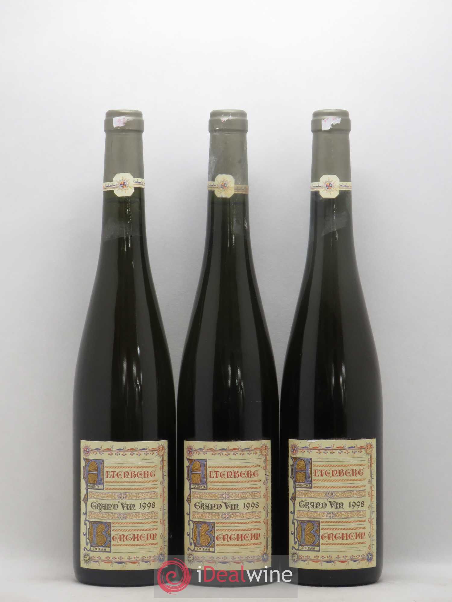 Alsace Grand Cru Altenberg de Bergheim Marcel Deiss (Domaine) 1998 - Lotto di 3 bottiglie - 0