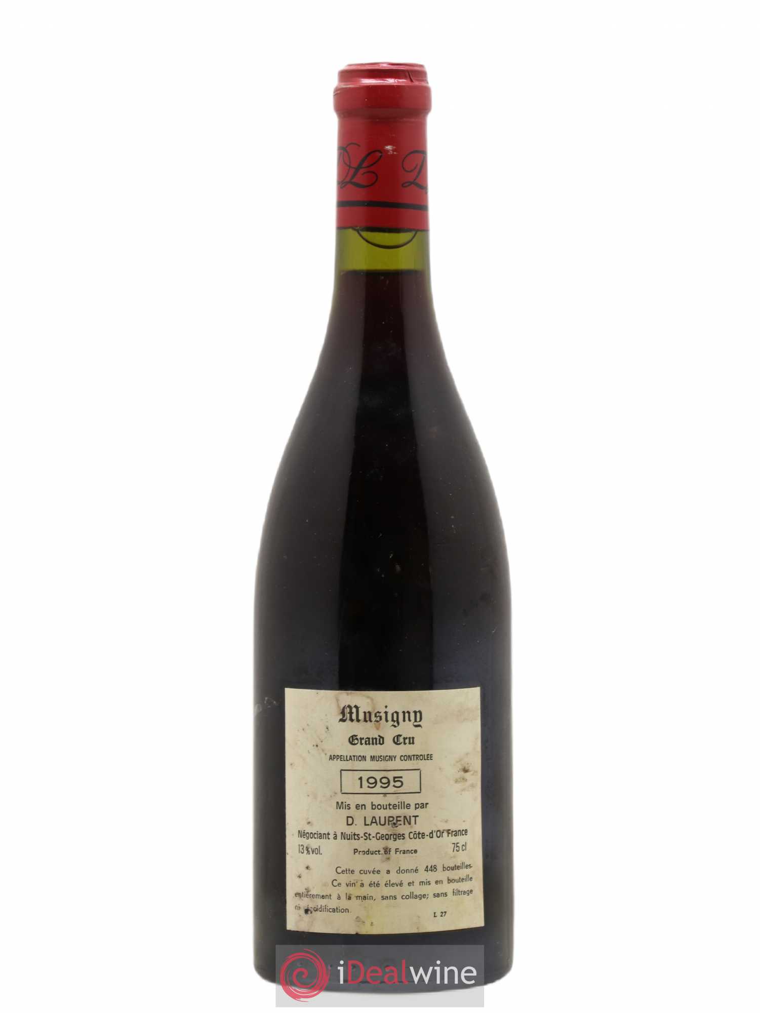 Musigny Grand Cru Dominique Laurent 1995 - Lot de 1 bouteille - 1
