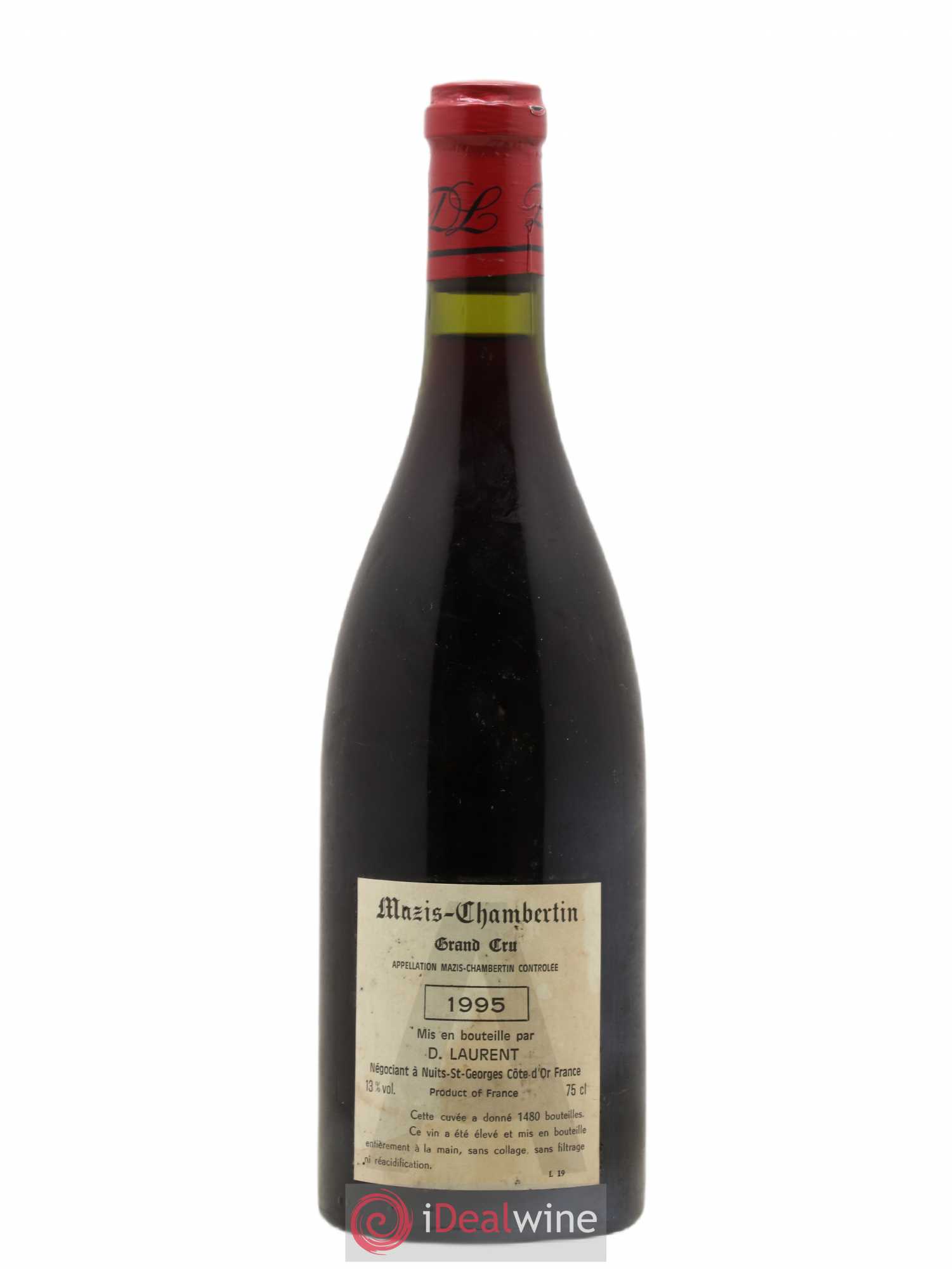 Mazis-Chambertin Grand Cru Dominique Laurent Cuvée A 1995 - Lot de 1 bouteille - 1