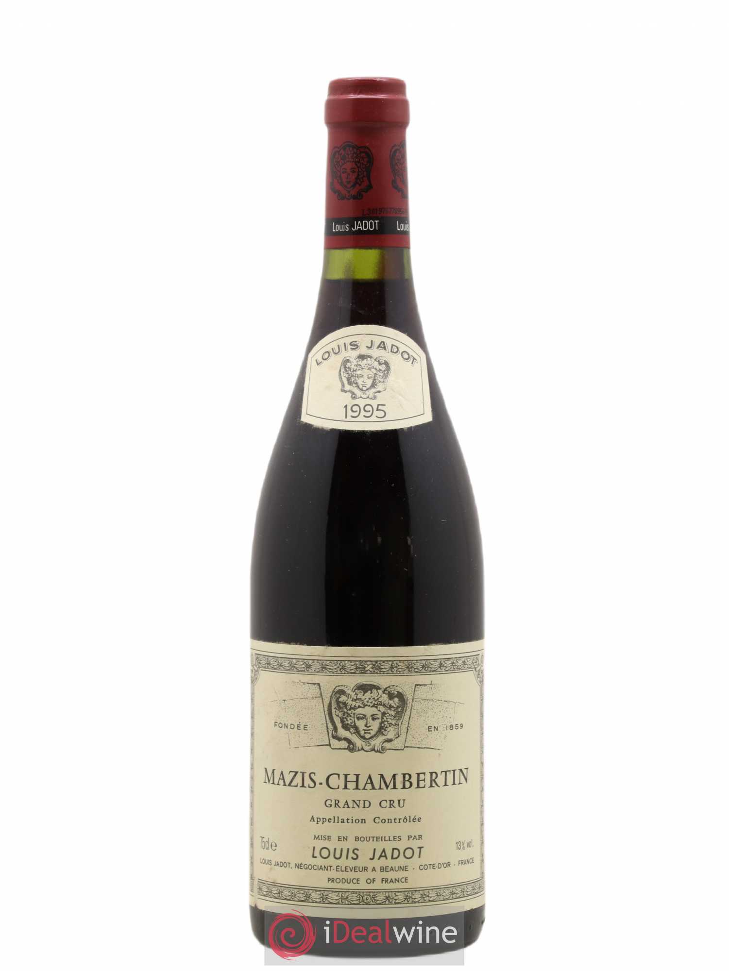 Mazis-Chambertin Grand Cru Louis Jadot 1995 - Lot de 1 bouteille - 0