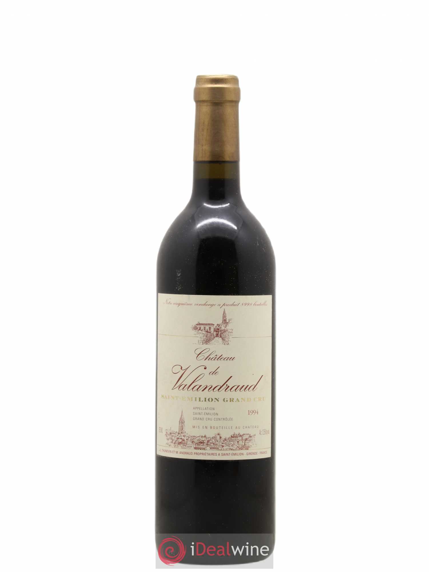 Château de Valandraud 1994 - Lot de 1 bouteille - 0