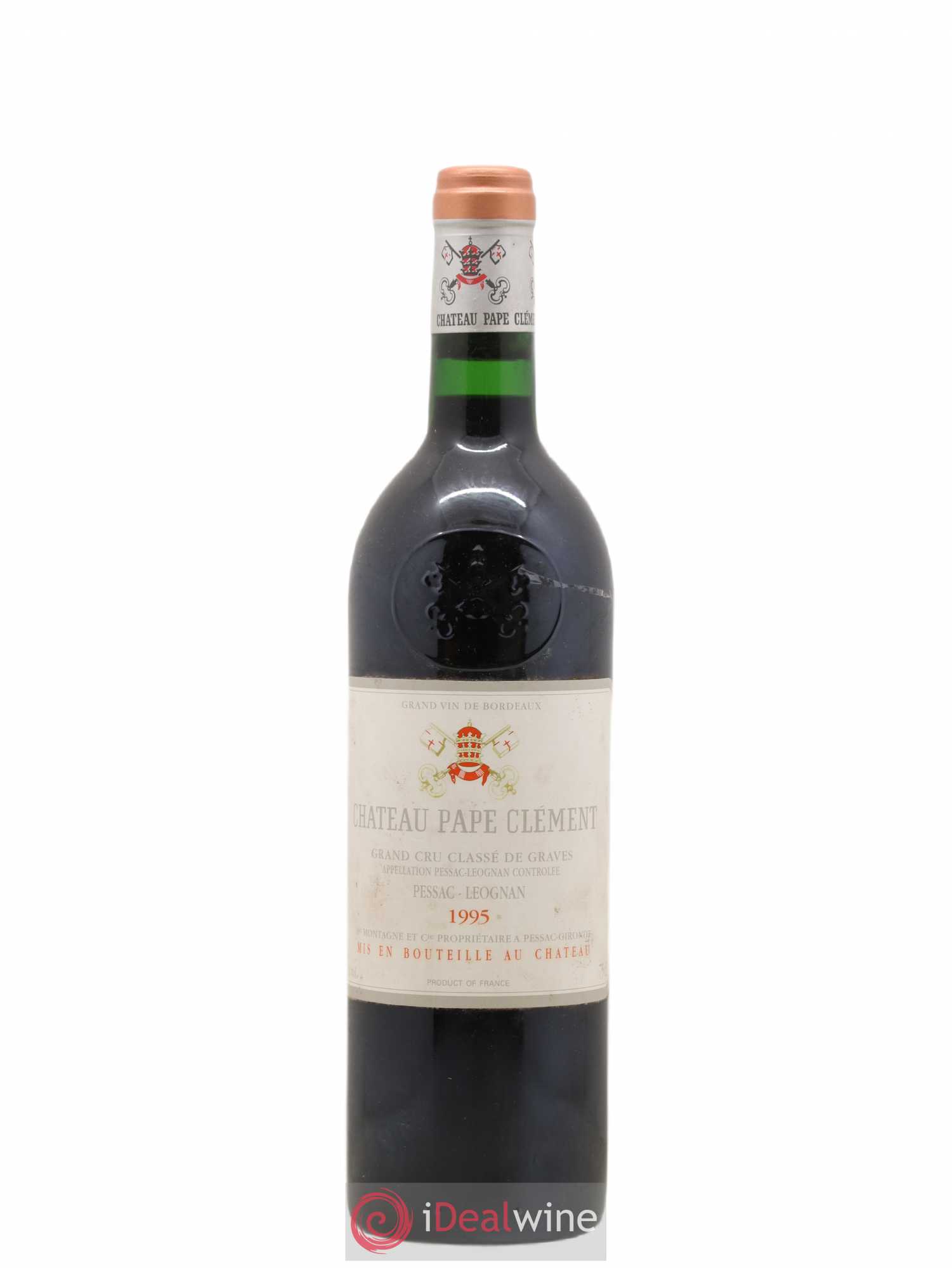 Château Pape Clément Cru Classé de Graves 1995 - Lot de 1 bouteille - 0