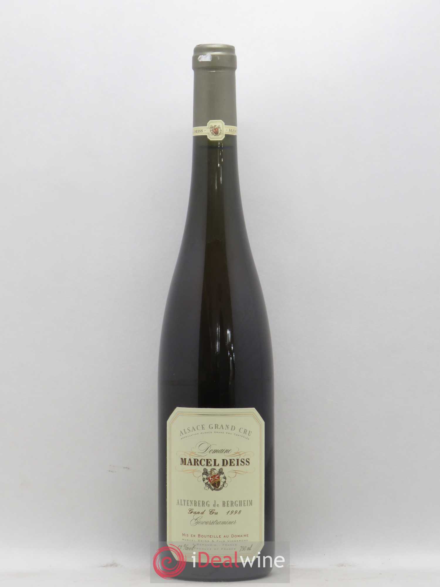 Alsace Grand Cru Altenberg de Bergheim Marcel Deiss (Domaine) Gewurztraminer 1998 - Lotto di 1 bottiglia - 0