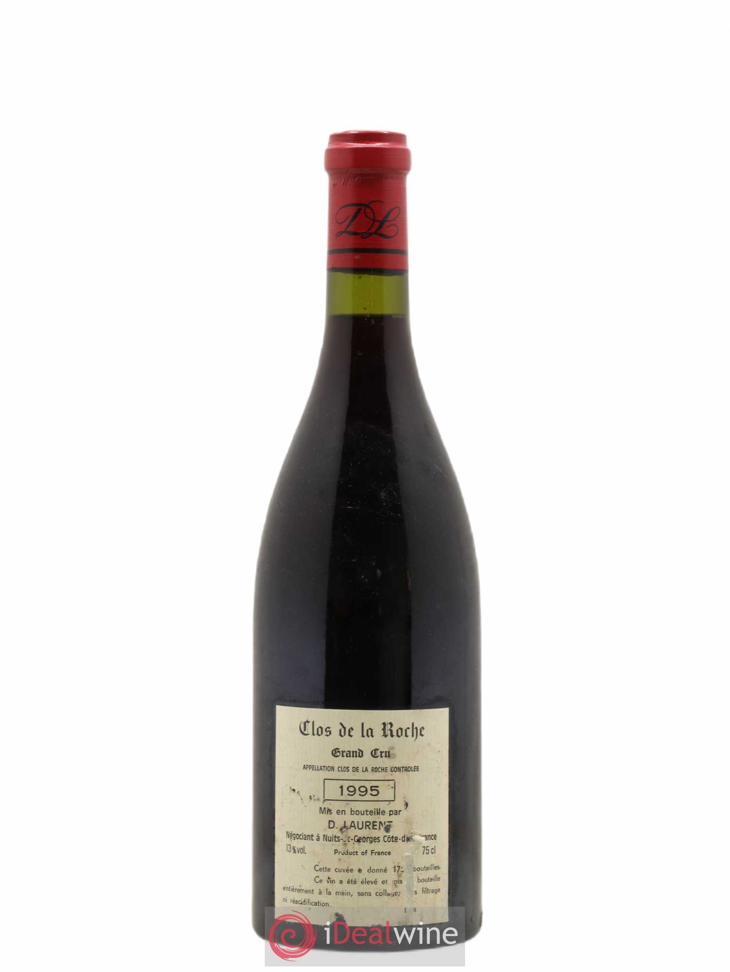 Clos de la Roche Grand Cru Dominique Laurent 1995 - Lot de 1 bouteille - 1