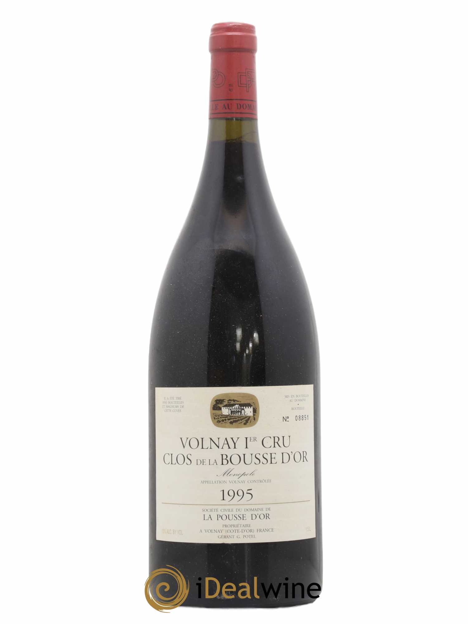 Volnay 1er Cru Clos de la Bousse d'Or La Pousse d'Or (Domaine de) 1995 - Lot de 1 magnum - 0