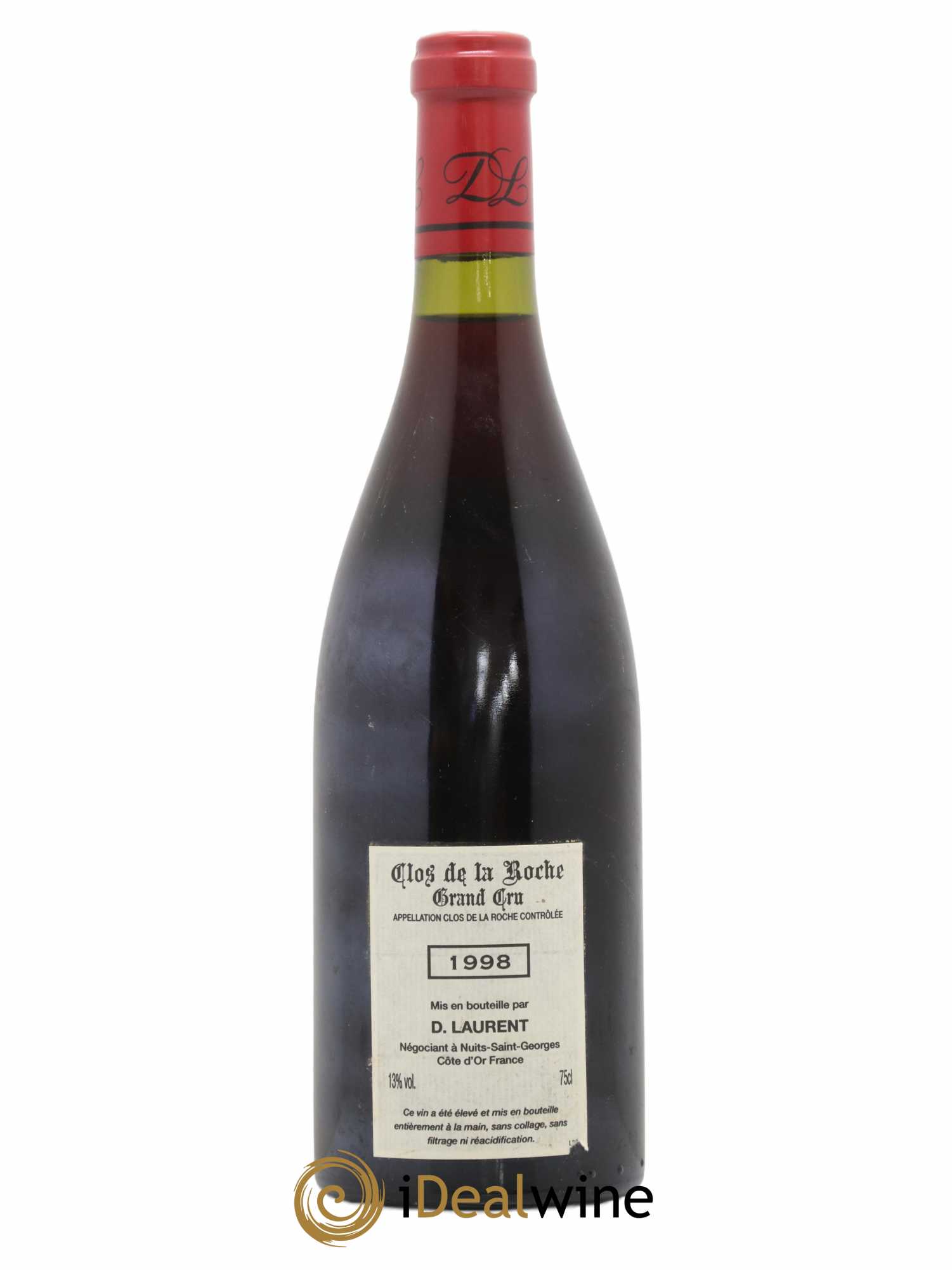 Clos de la Roche Grand Cru Dominique Laurent 1998 - Lot de 1 bouteille - 1