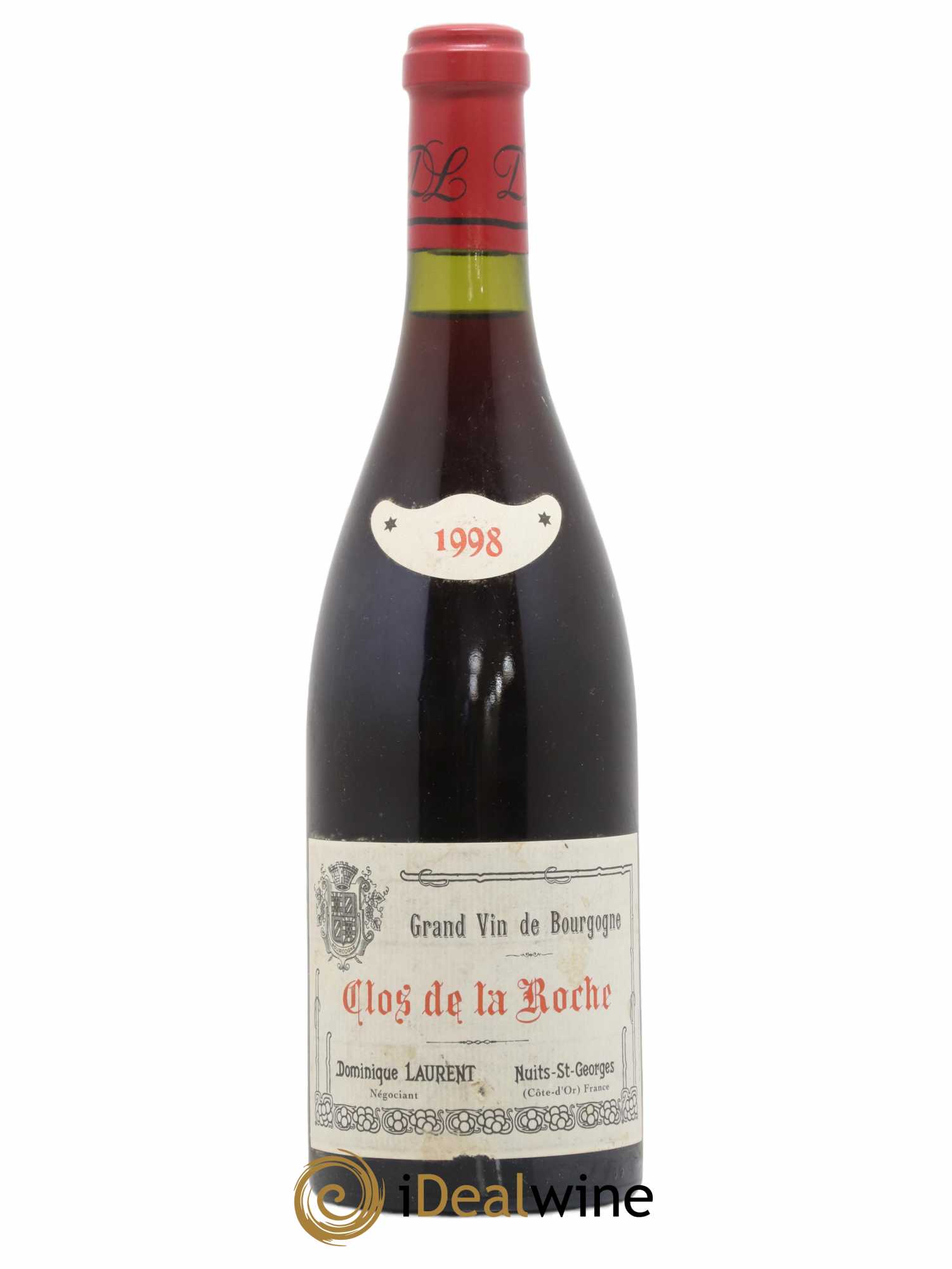 Clos de la Roche Grand Cru Dominique Laurent 1998 - Lot de 1 bouteille - 0