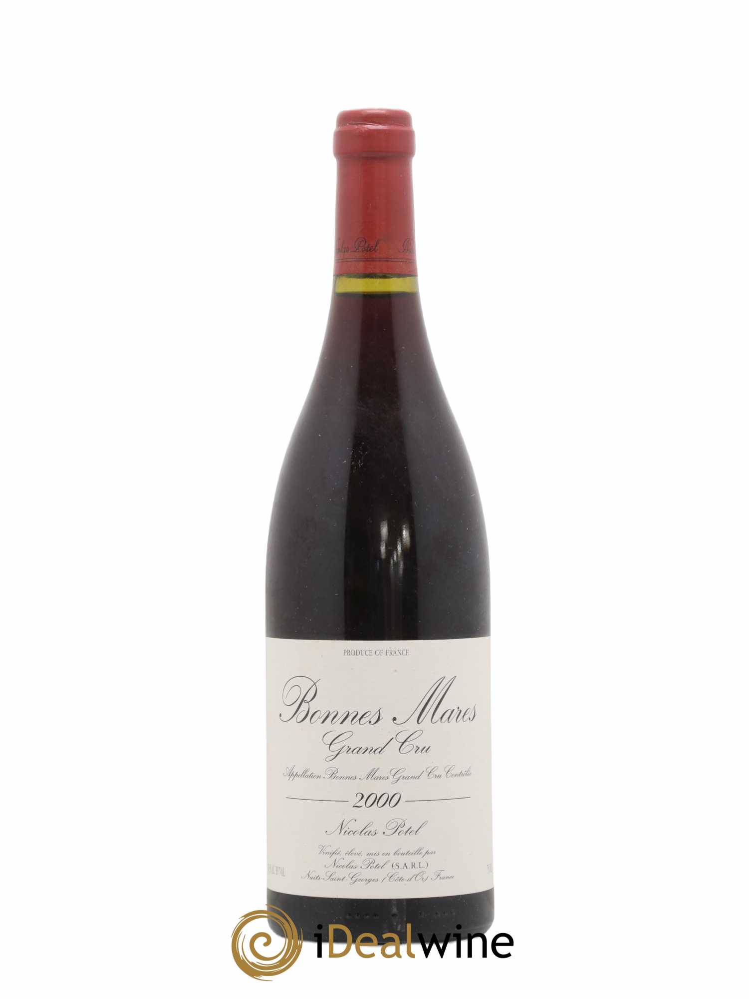 Bonnes-Mares Grand Cru Nicolas Potel 2000 - Lot de 1 bouteille - 0