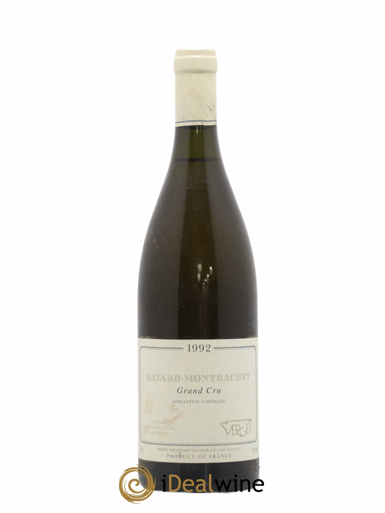 Bâtard-Montrachet Grand Cru Verget 1992 - Lot de 1 bouteille - 0