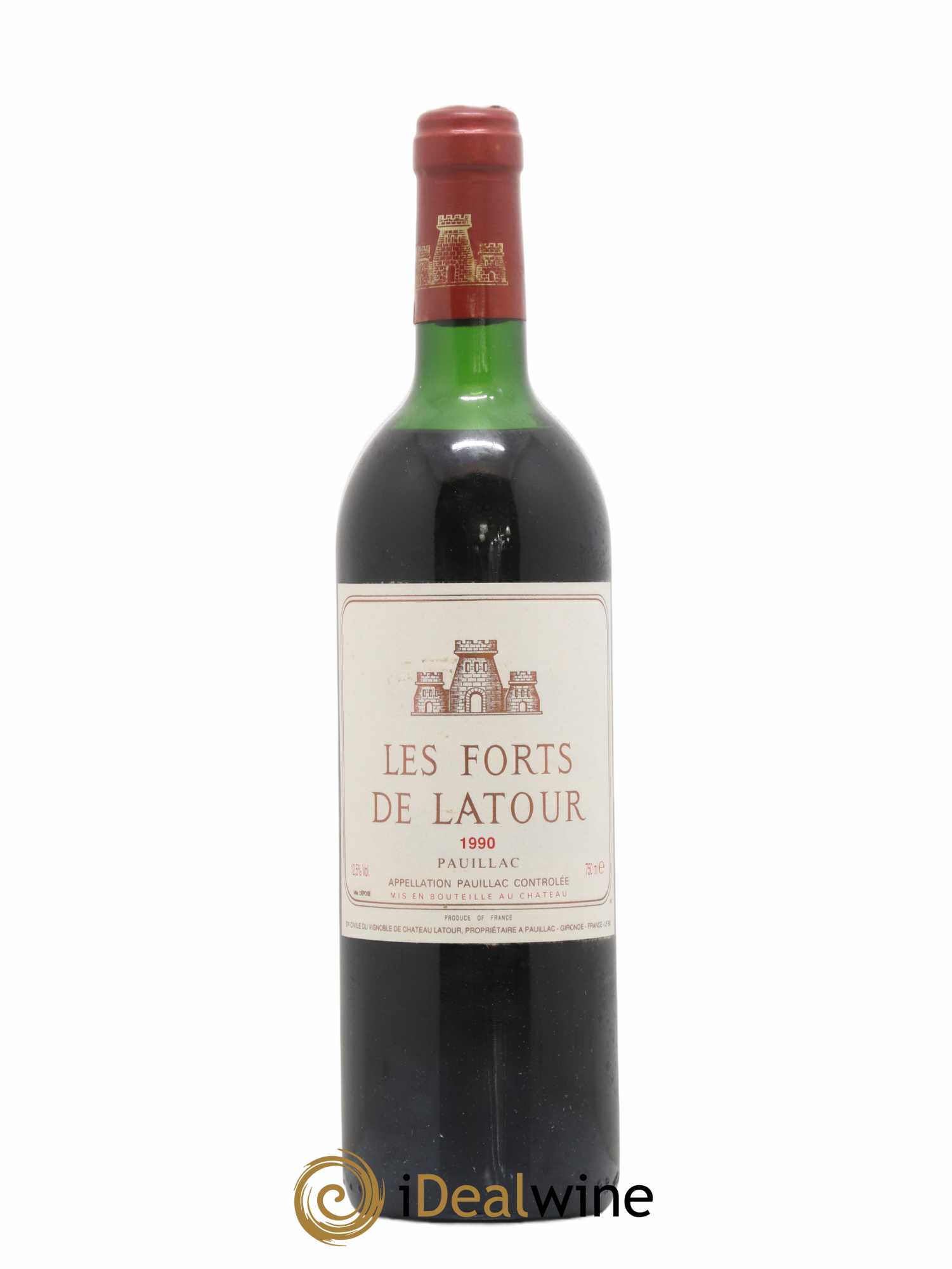 Les Forts de Latour Second Vin 1990 - Lot de 1 bouteille - 0