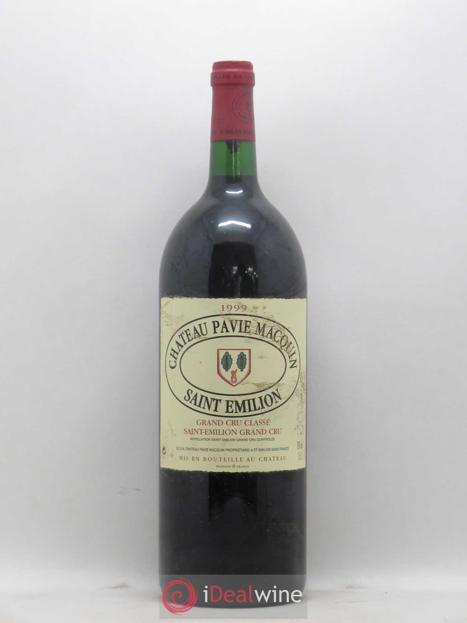 Château Pavie Macquin 1er Grand Cru Classé B 1999 - Lot de 1 magnum - 0
