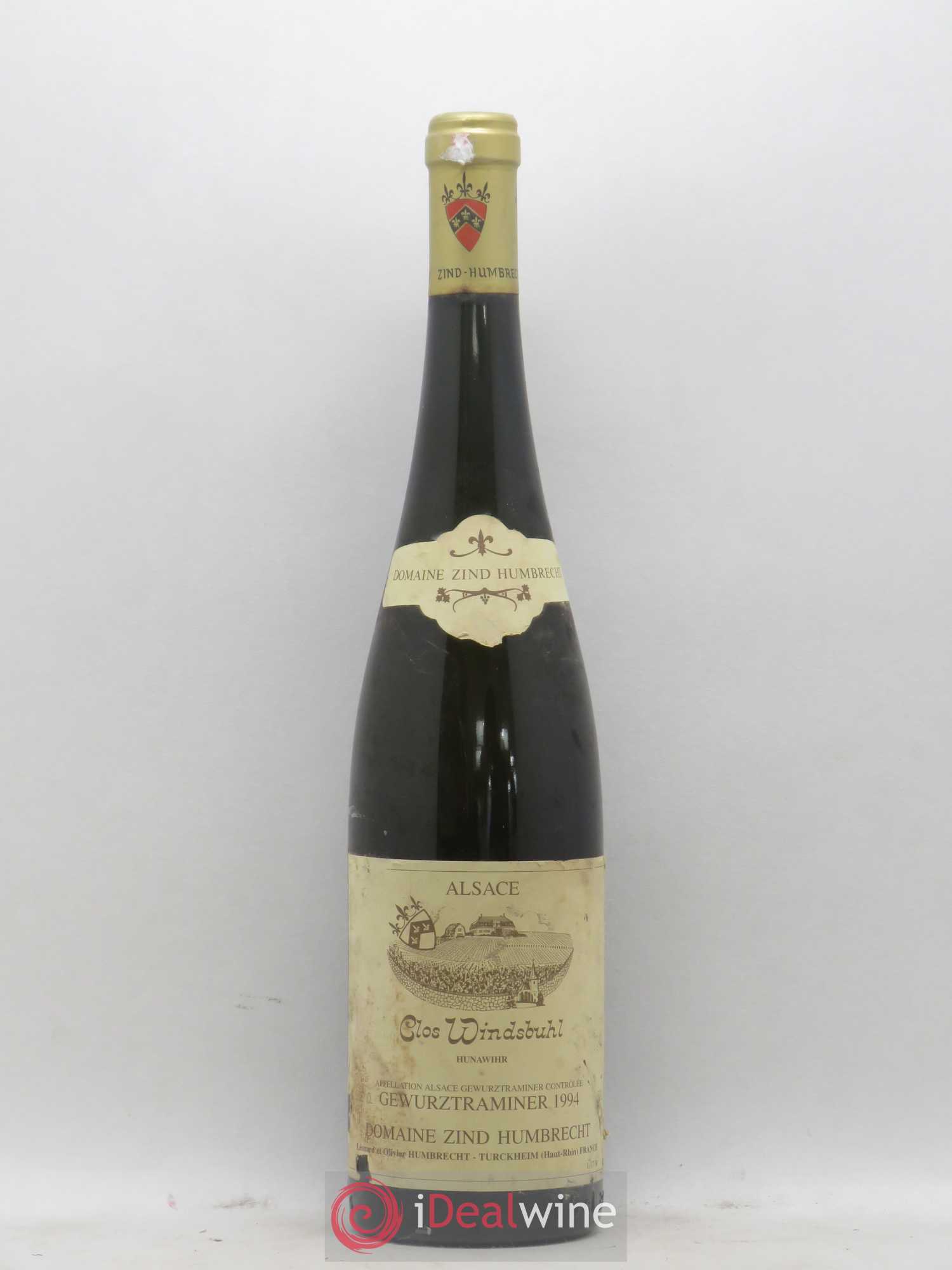 Alsace Gewurztraminer Clos Windsbuhl Zind-Humbrecht (Domaine) 1994 - Lot de 1 bouteille - 0