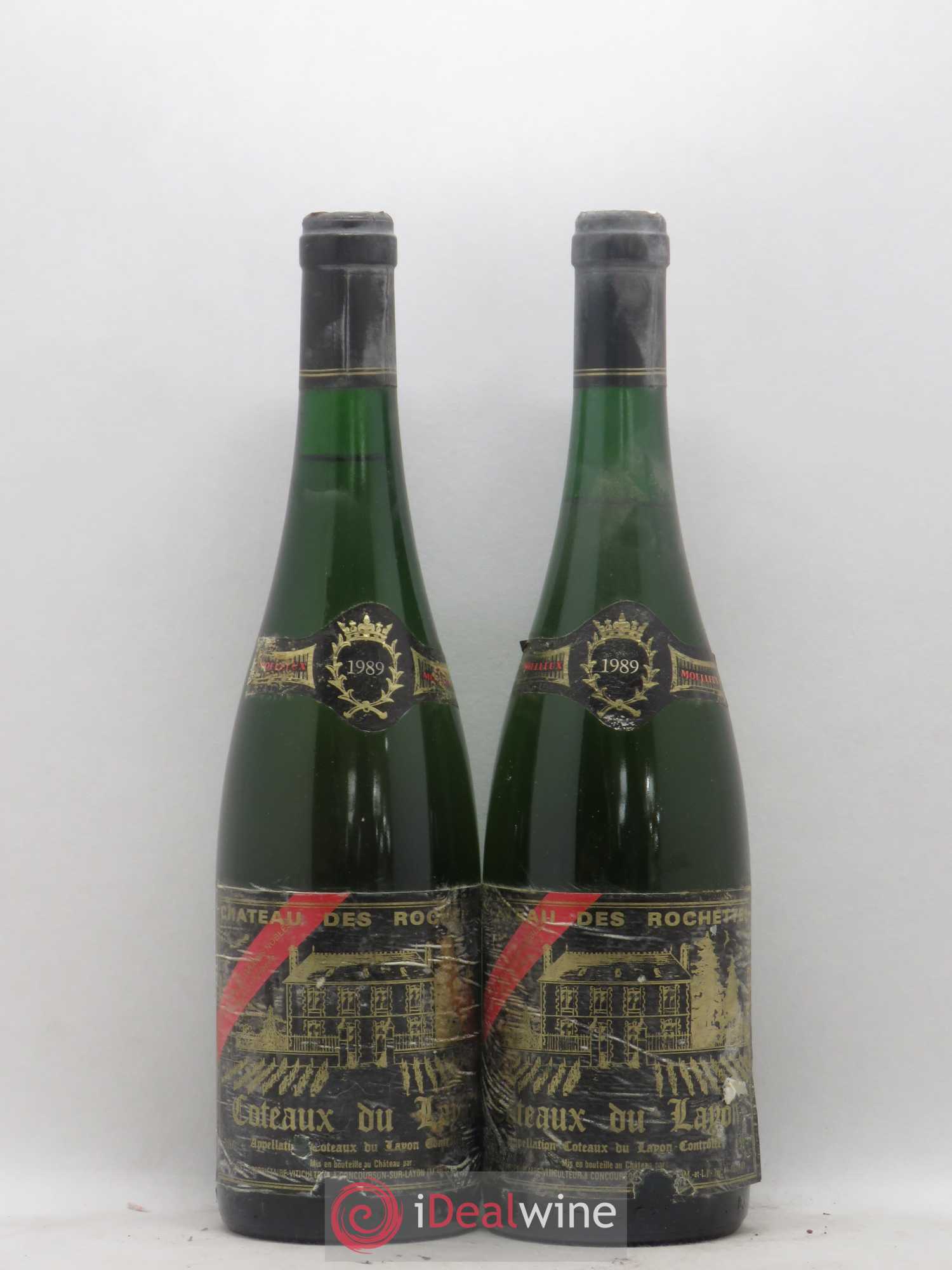 Coteaux du Layon Château des Rochettes 1989 - Lotto di 2 bottiglie - 0