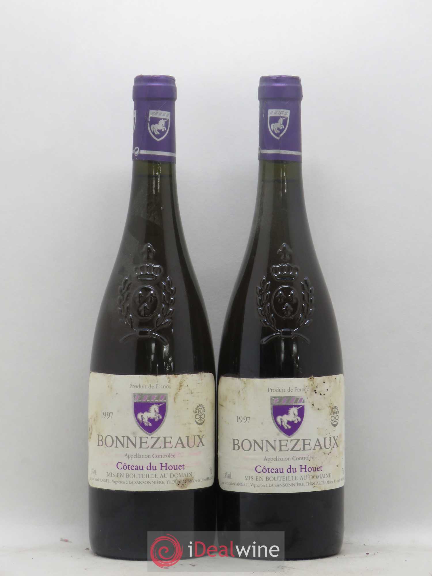 Bonnezeaux Coteau du Houet Mark Angeli (Domaine) - Ferme de la Sansonnière 1997 - Lotto di 2 bottiglie - 0